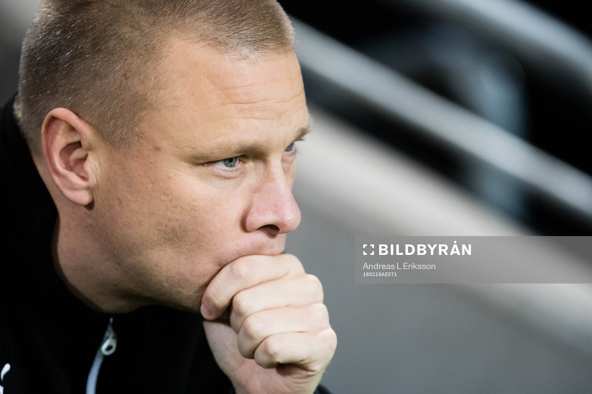 Hammarbys tränare Stefan Billborn