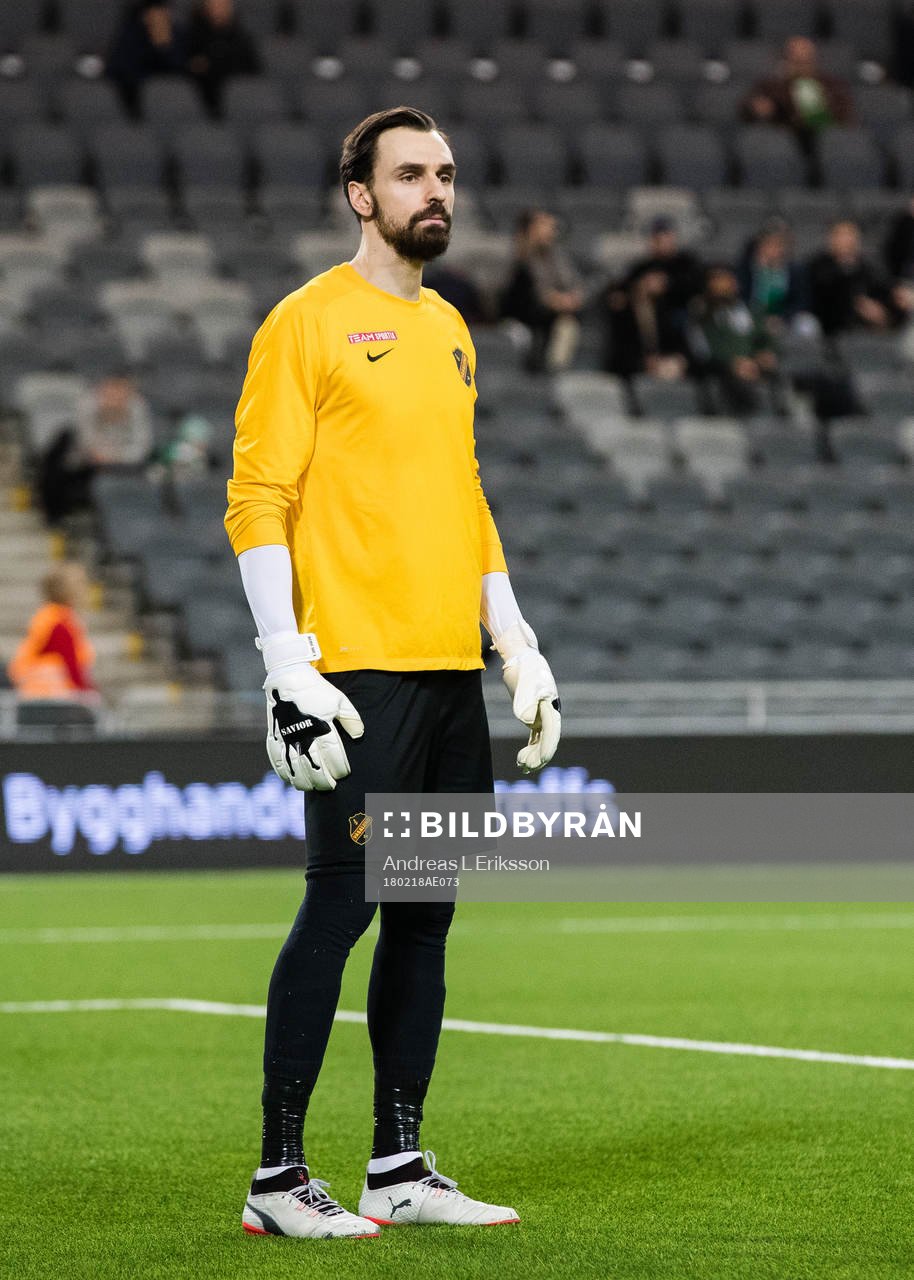 Vasalunds målvakt Pilip Vaitsiakhovich