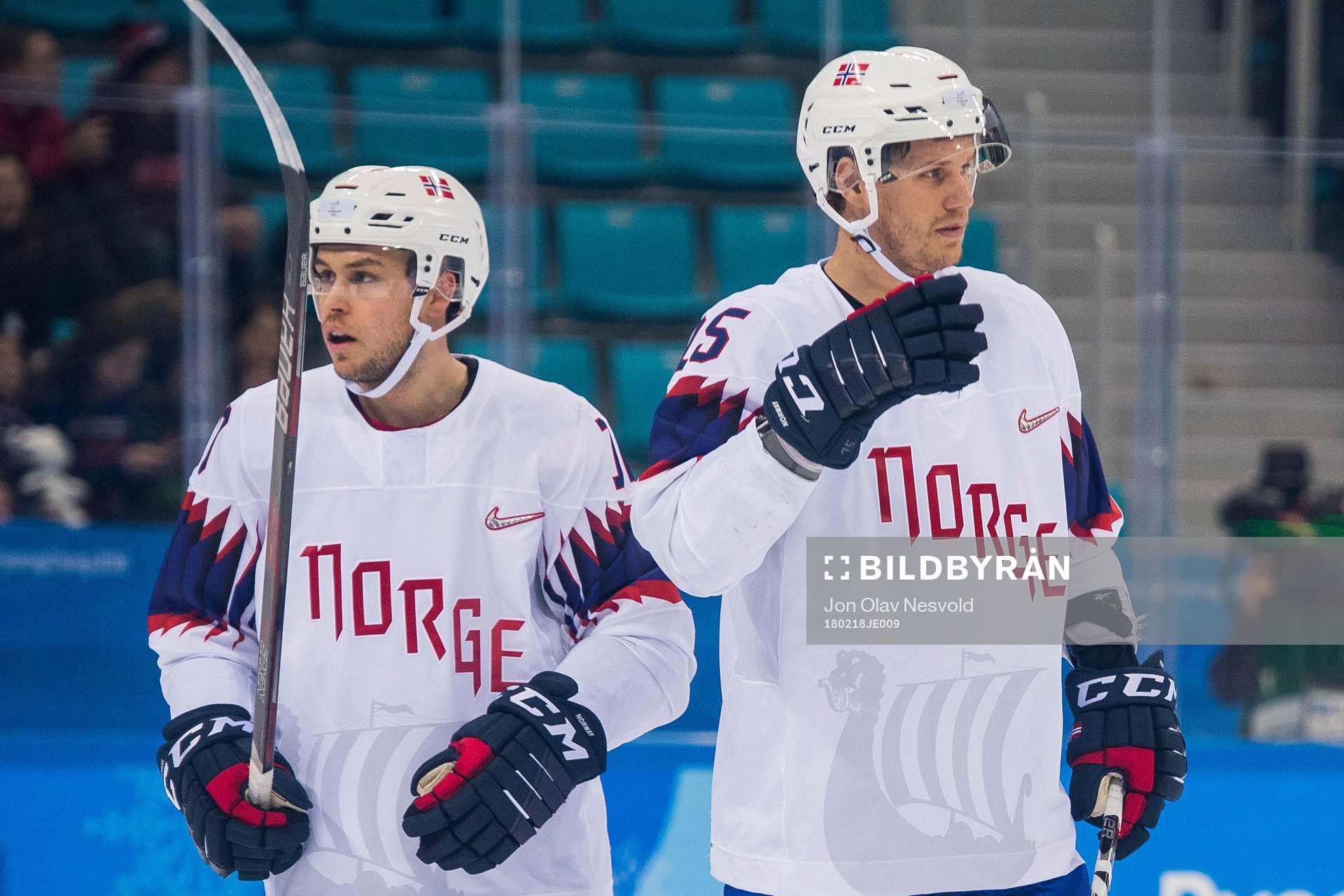 Mattias Nørstebø and Tommy Kristiansen of Norway in the
