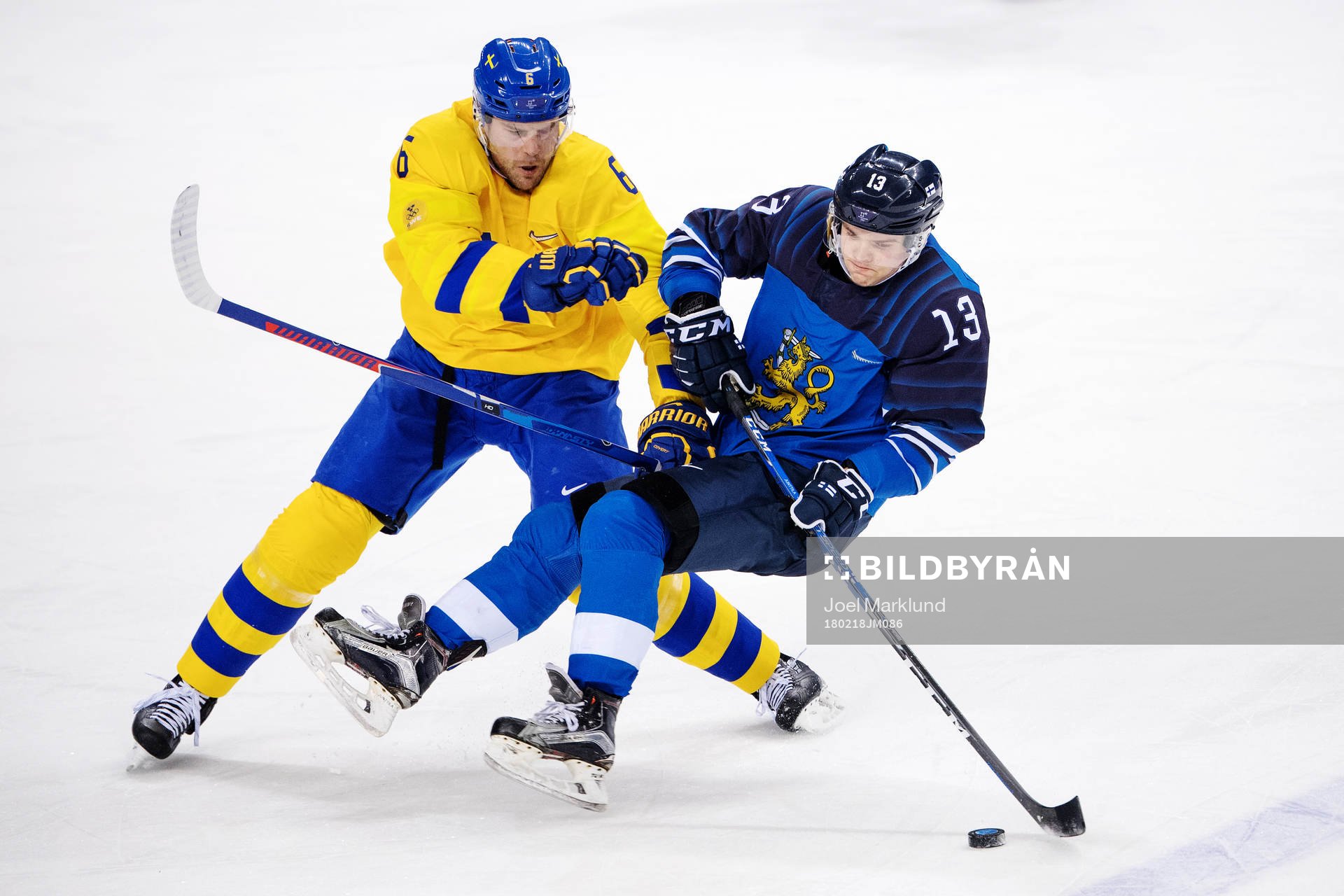Patrik Hersley of Sweden and Julius Junttila of Finland in