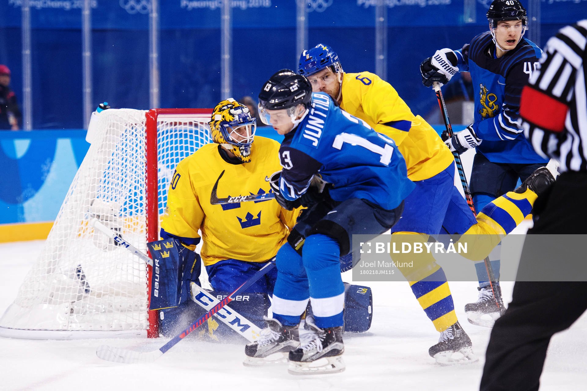 Julius Junttila and Jarno Koskiranta of Finland in front of