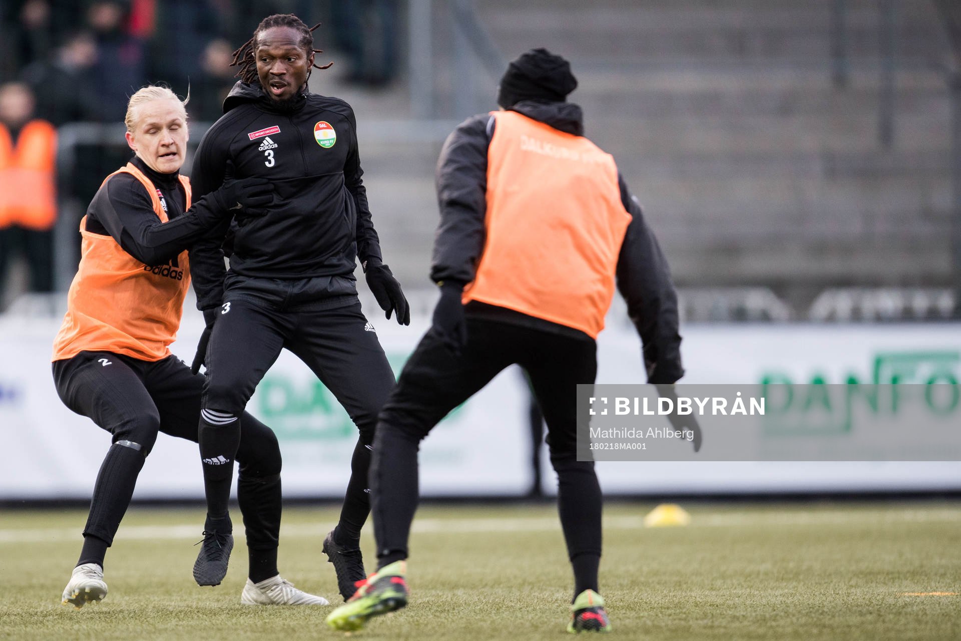 Dalkurds Kebba Ceesay värmer upp