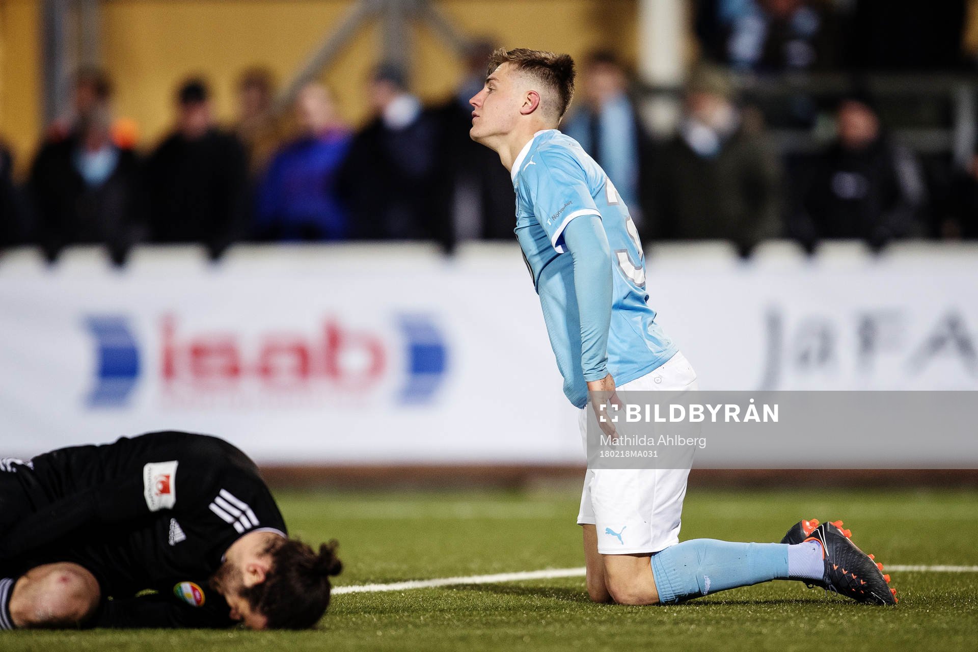 Malmö FFs Mattias Svanberg deppar