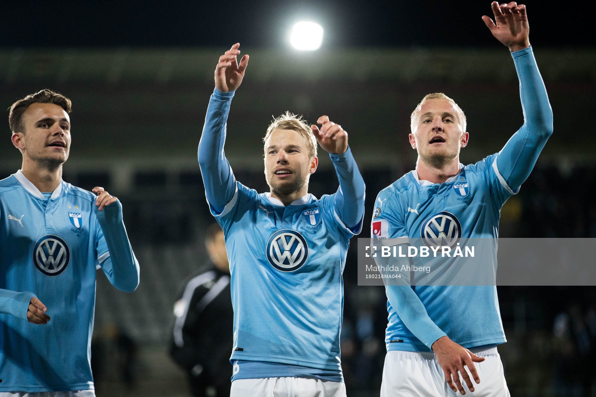 Malmö FFs Oscar Lewicki jublar