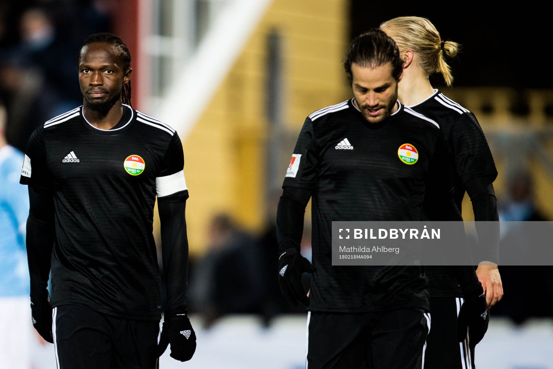 Dalkurds Kebba Ceesay och Alex De John deppar