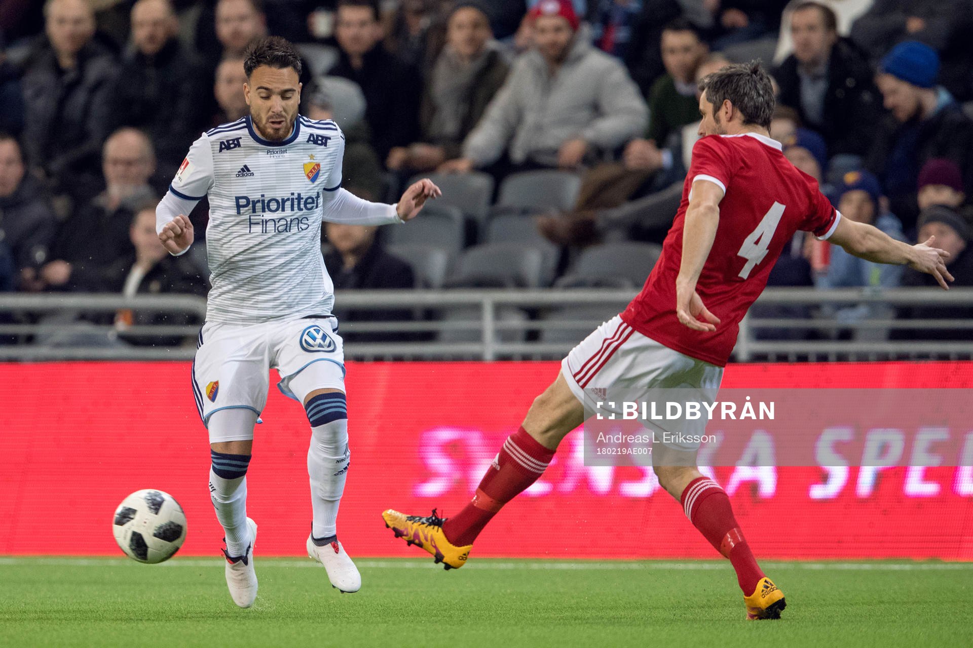 Djurgårdens Dzenis Kozica  och Degerfors Marcus de Bruin