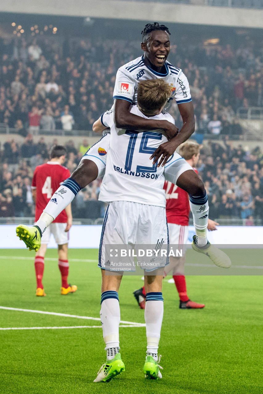 Djurgårdens Philana Tinotenda Kadewere och Jonathan