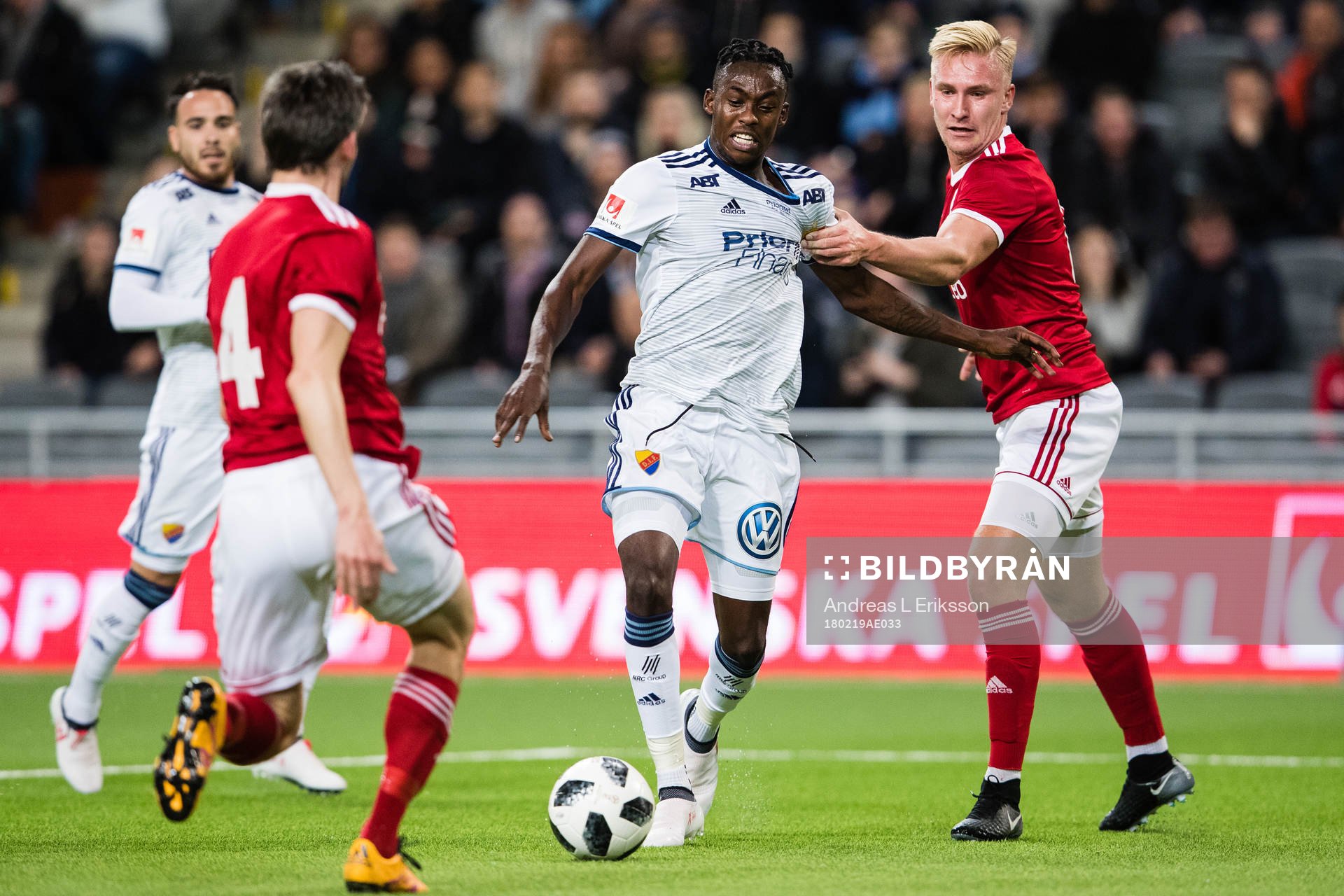 Djurgårdens Philana Tinotenda Kadewere och Degerfors
