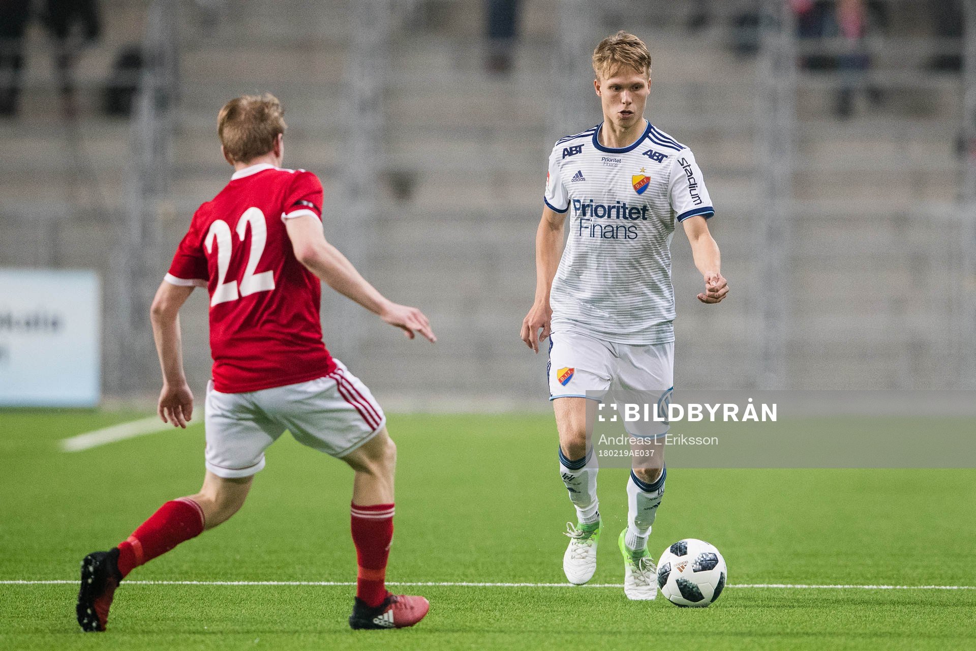 Degerfors Oliver Nilsson och Djurgårdens Jonathan