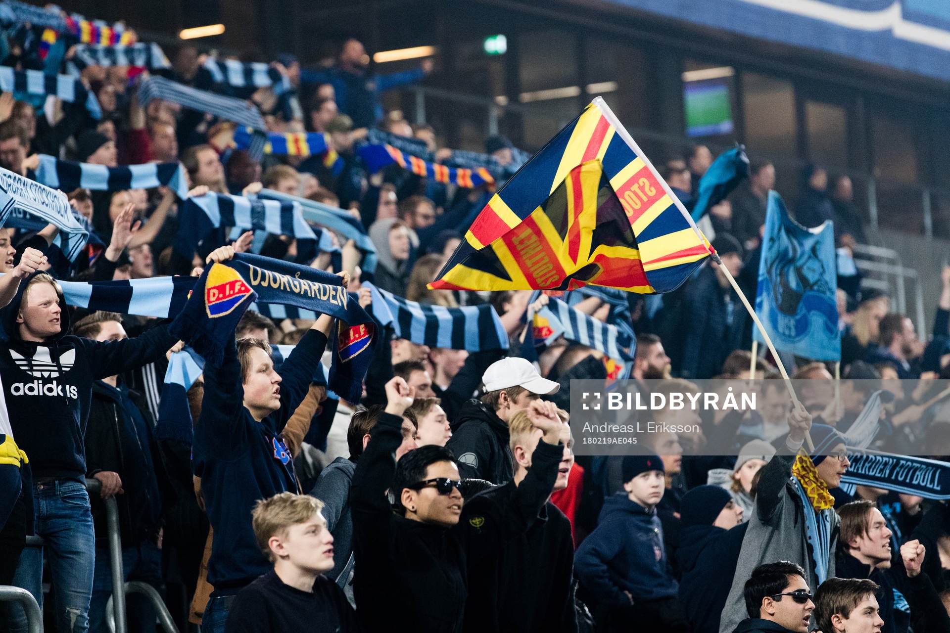 Djurgårdens supportrar