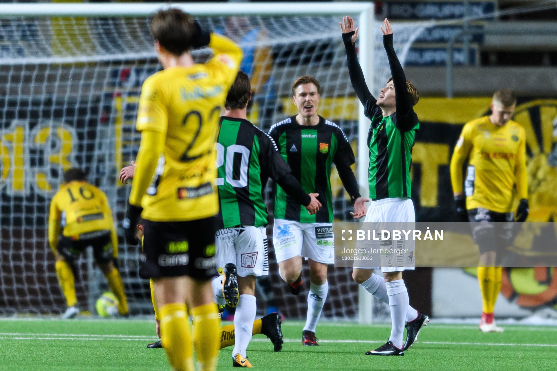 GAIS Andreas Östling jublar