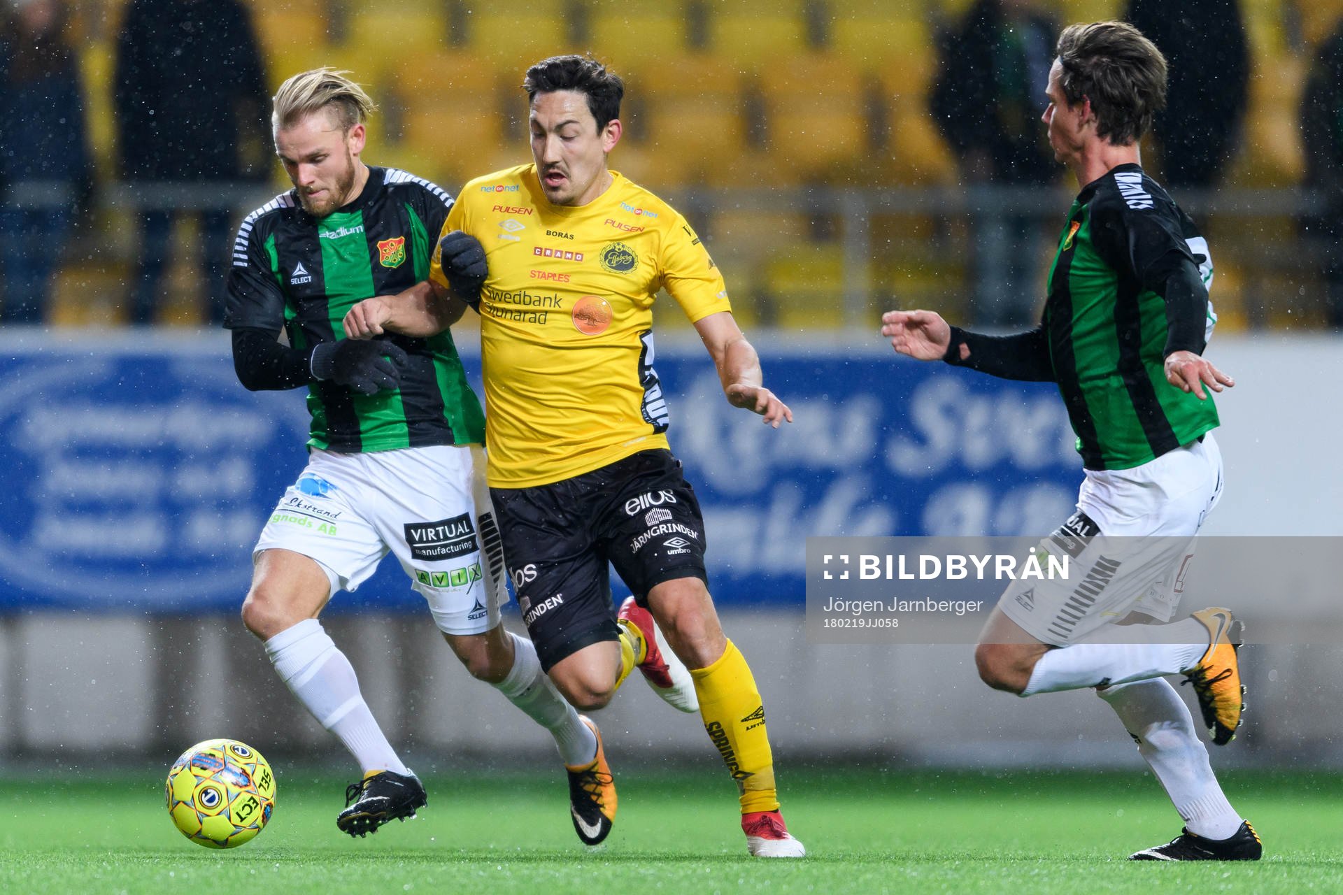 GAIS Niclas Andersén och Elfsborgs Stefan Ishizaki