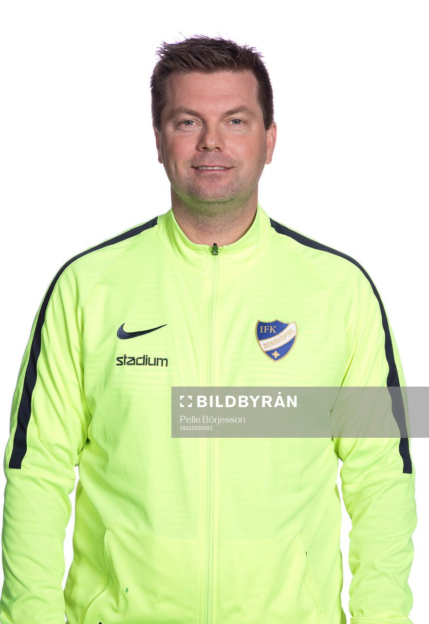 Norrköpings manager Jens Gustafsson