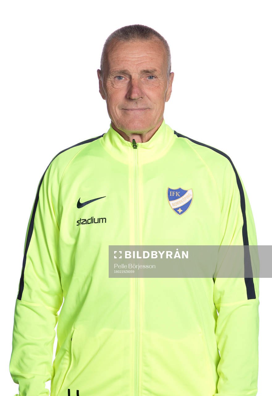 Norrköpings materialförvaltare Lennart Linder poserar för ett porträtt den 19 februari 2018 i Norrköping.