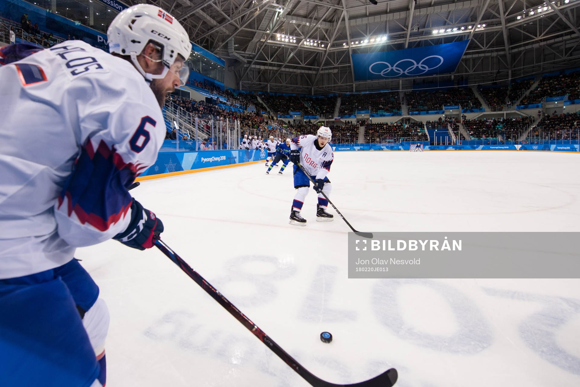 Jonas Holøs and Mathis Olimb of Norway in the Men's Ice