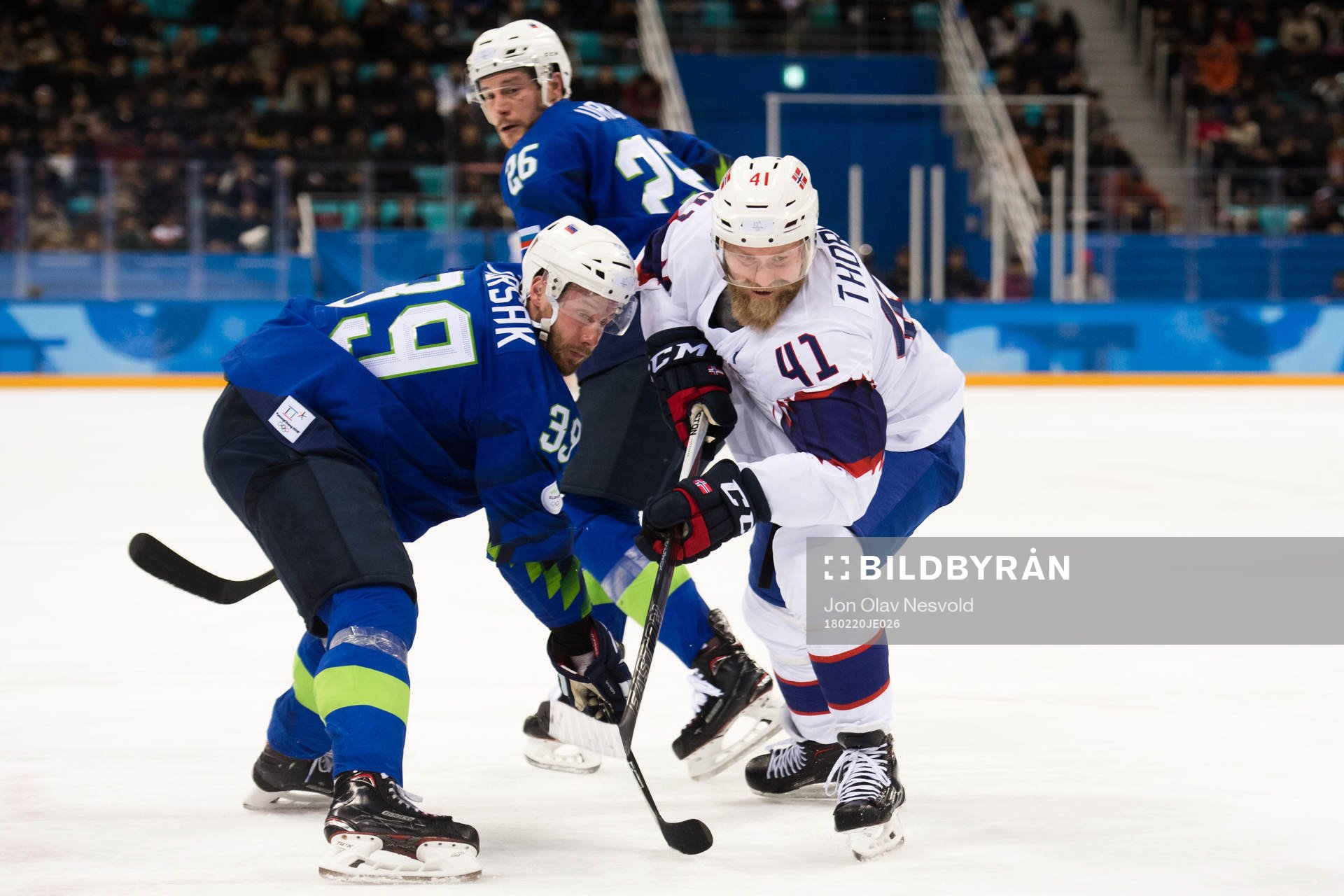 Jan Mursak of Slovenia and Patrick Thoresen of Norway in