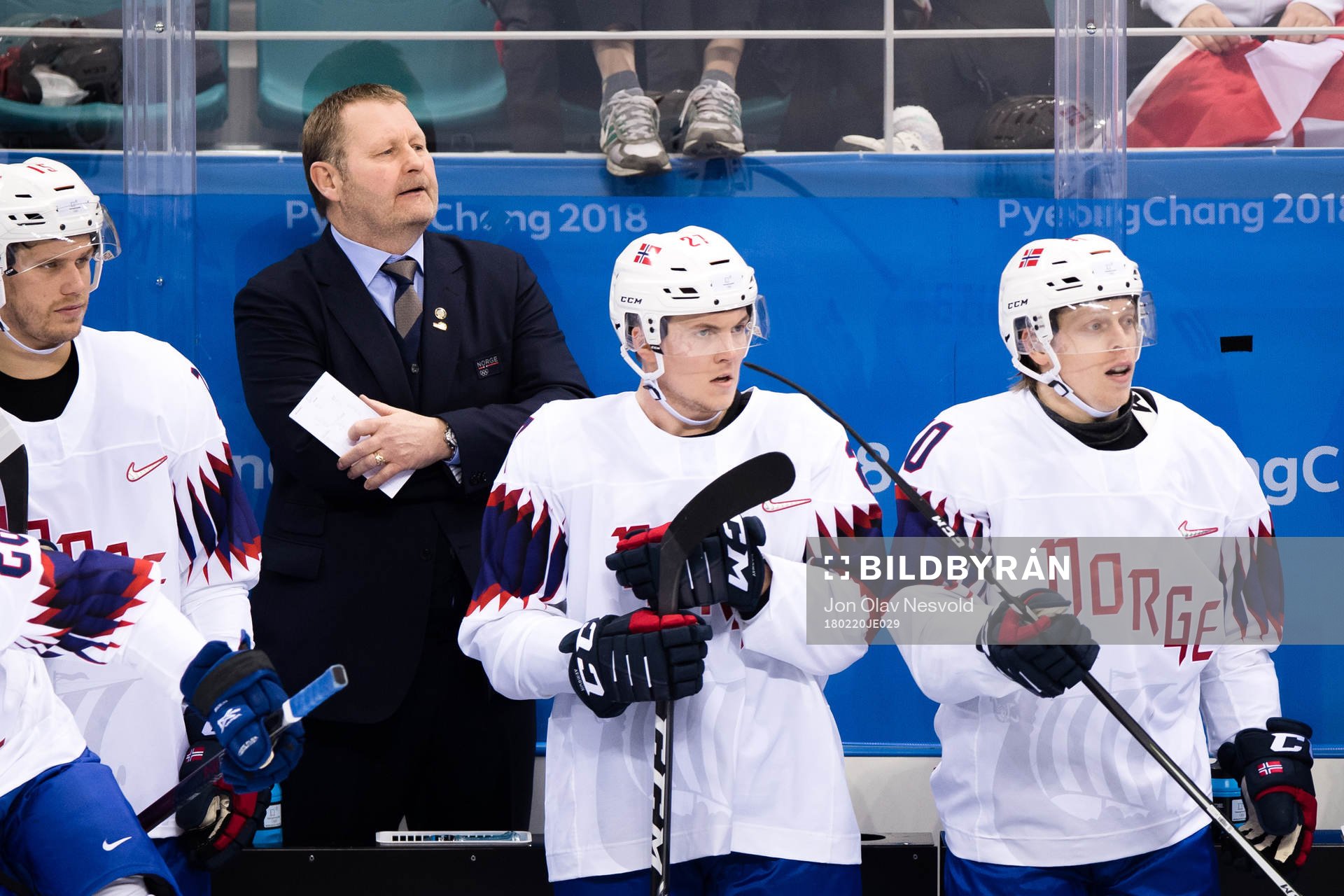Petter Thoresen, head coach of Norway in the Men's Ice