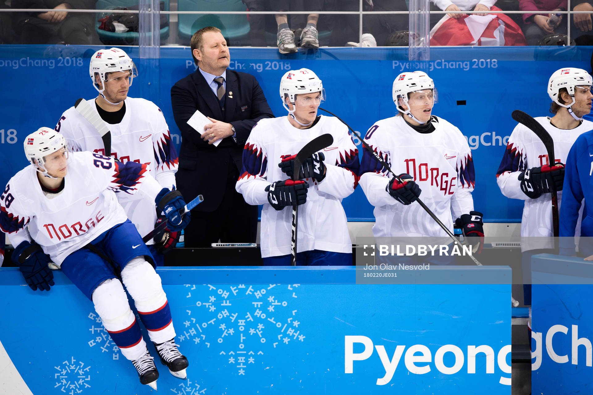 Petter Thoresen, head coach of Norway in the Men's Ice