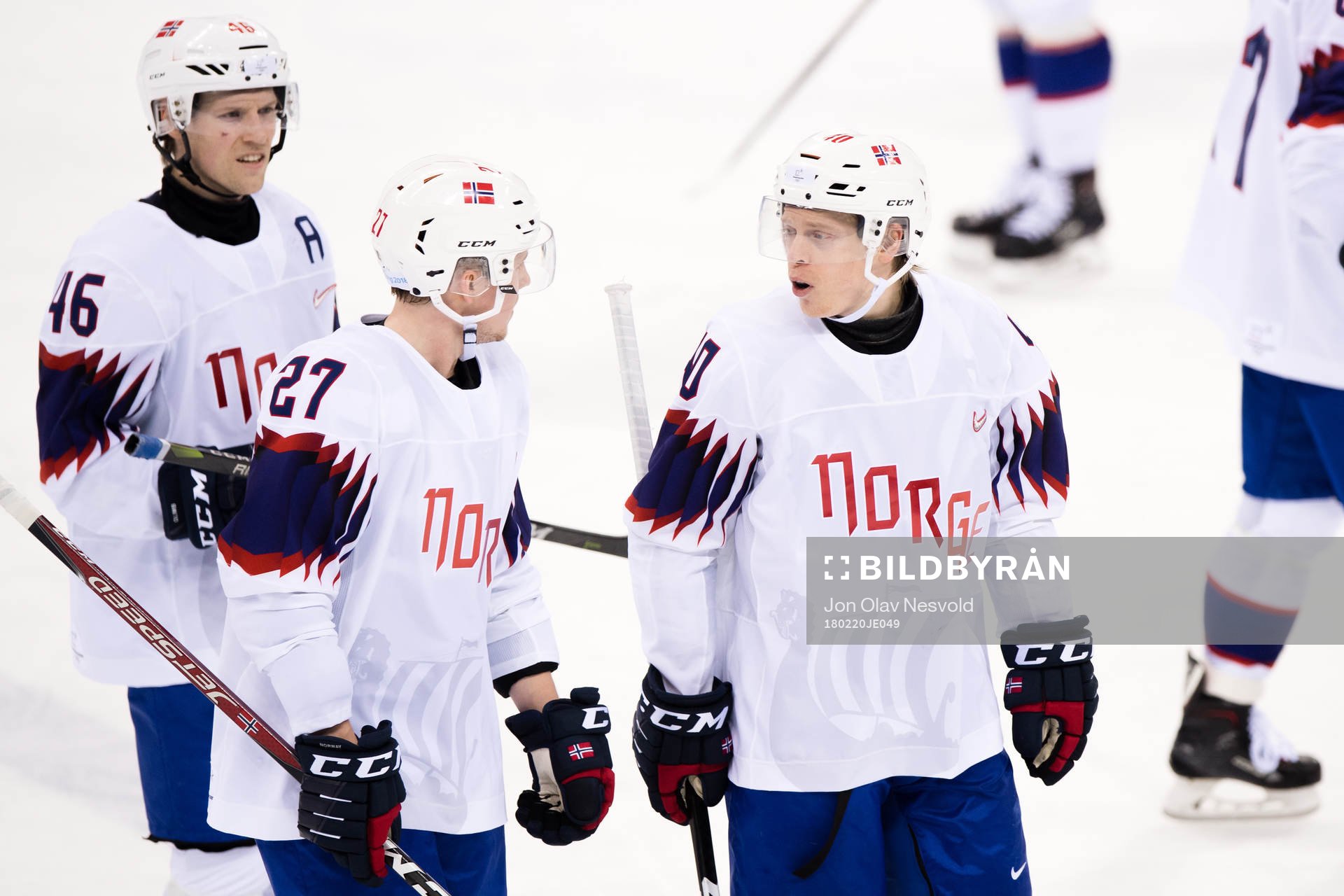 Mathis Olimb, Ludvig Hoff and Ken André Olimb of Norway