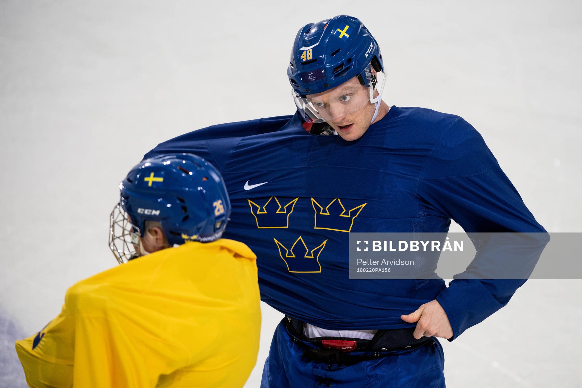 Carl Klingberg of Sweden
