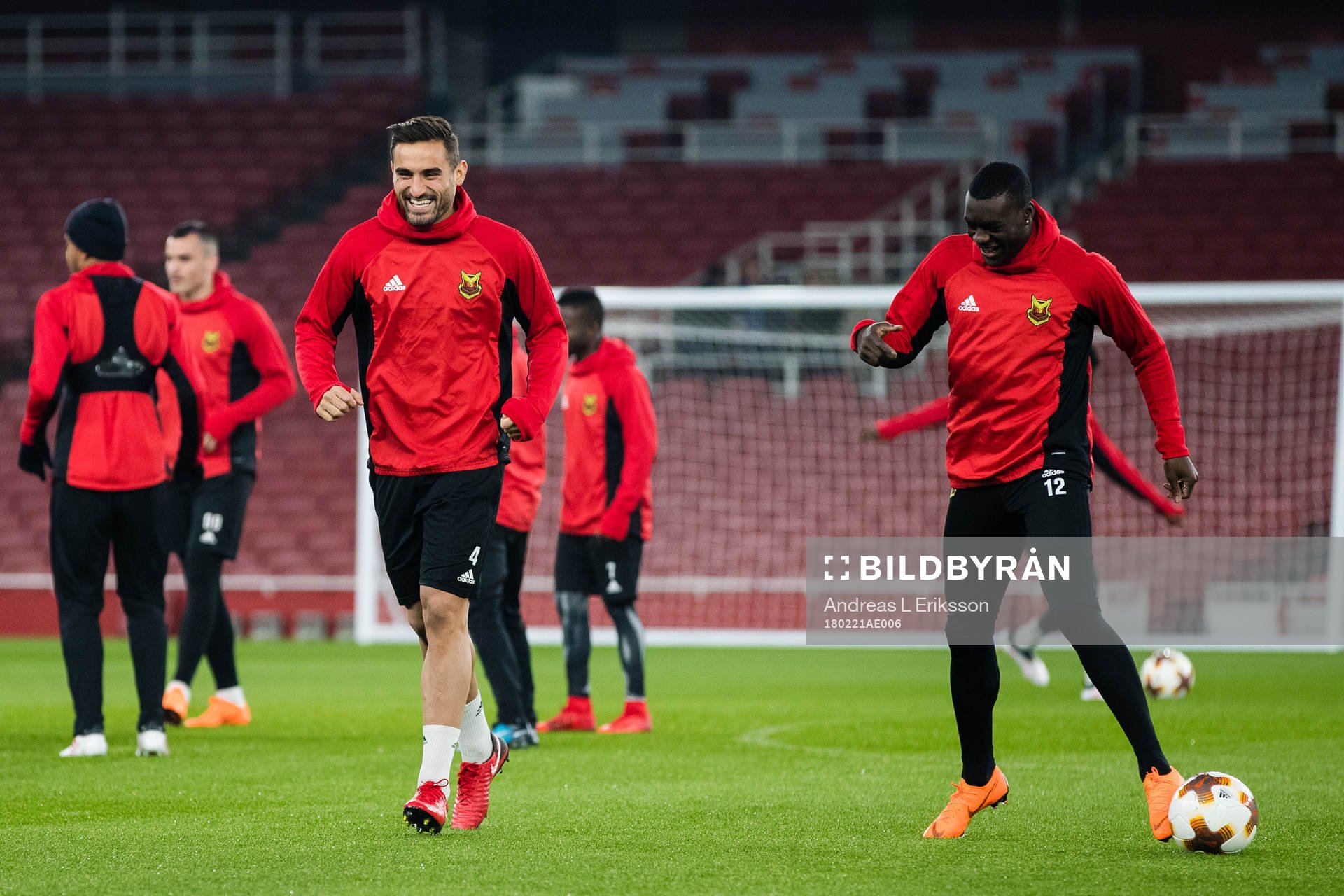 Östersunds Sotirios Papagiannopoulos och Ken Sema