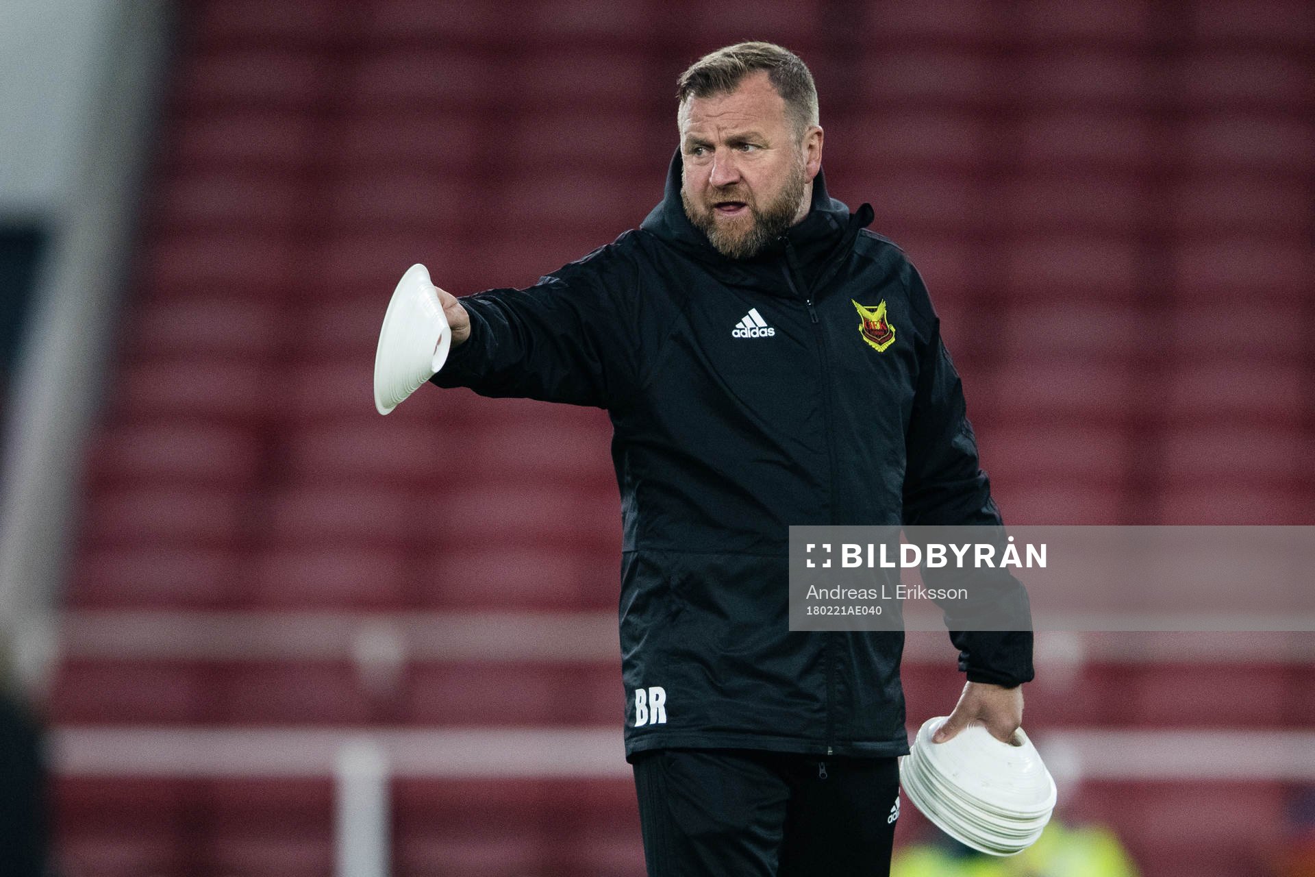 Östersunds assisterande tränare Billy Reid