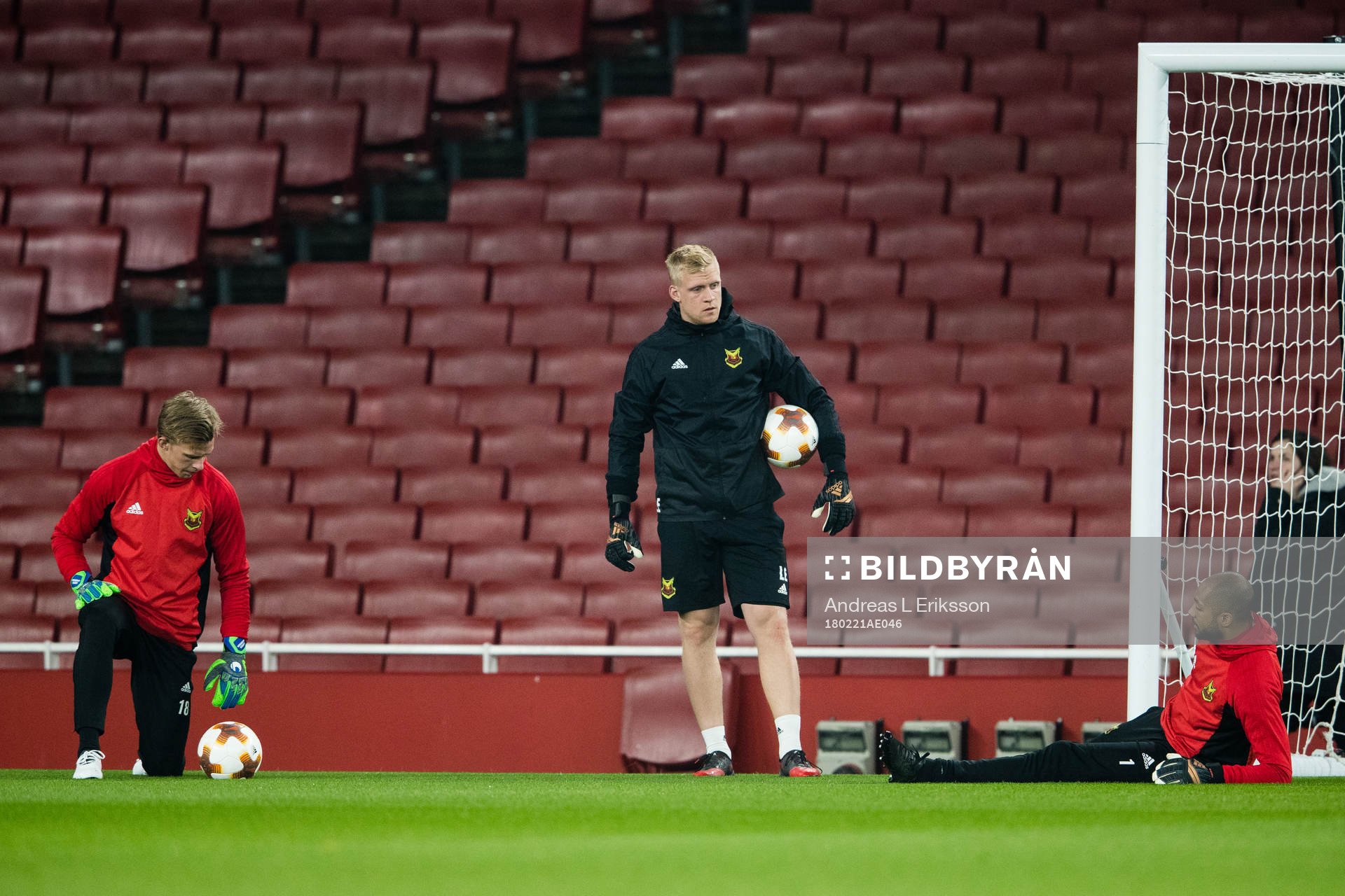 Östersunds målvakt Andreas Andersson, målvaktstränare
