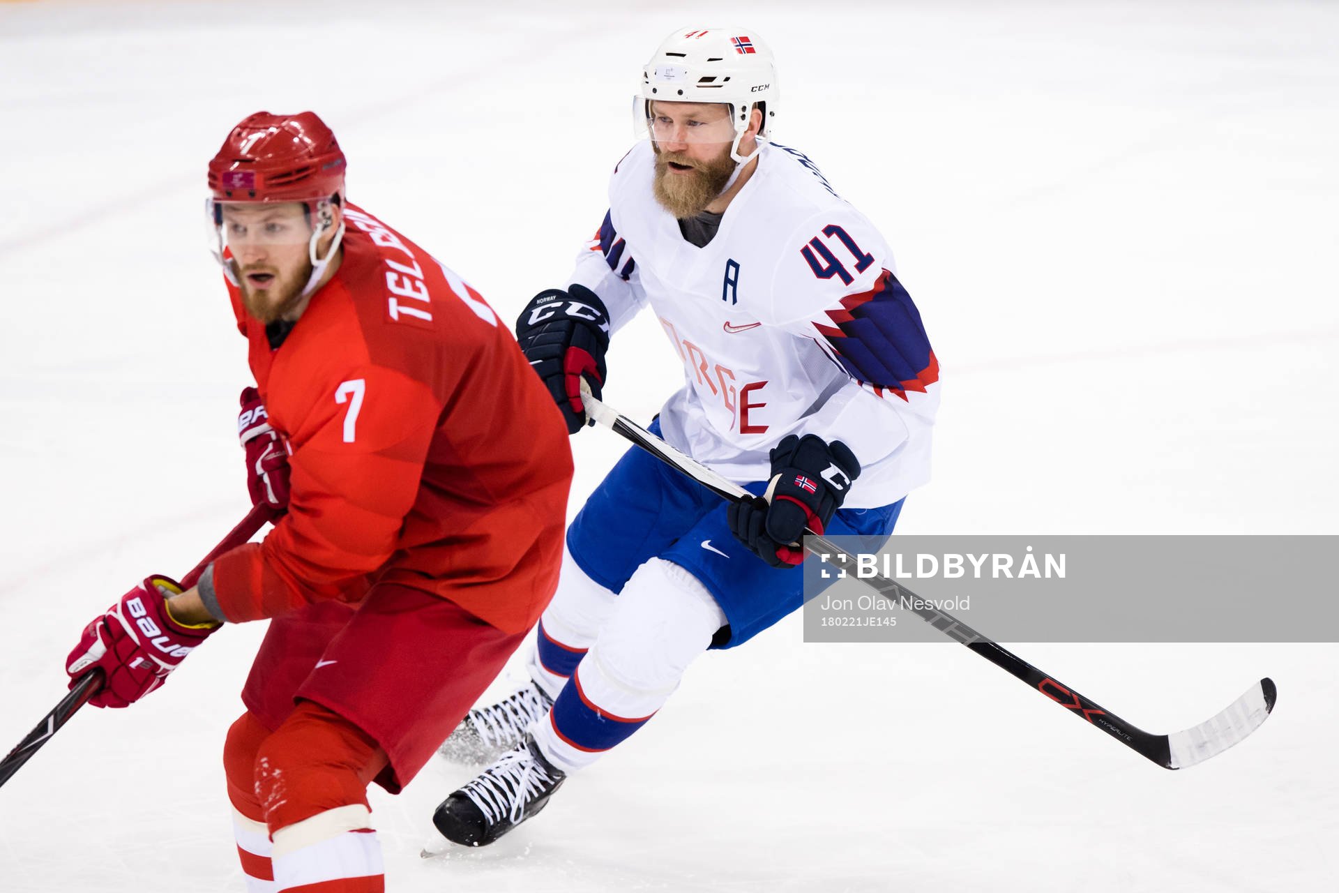 Ivan Telegin Of Russia (OAR) and Patrick Thoresen of Norway