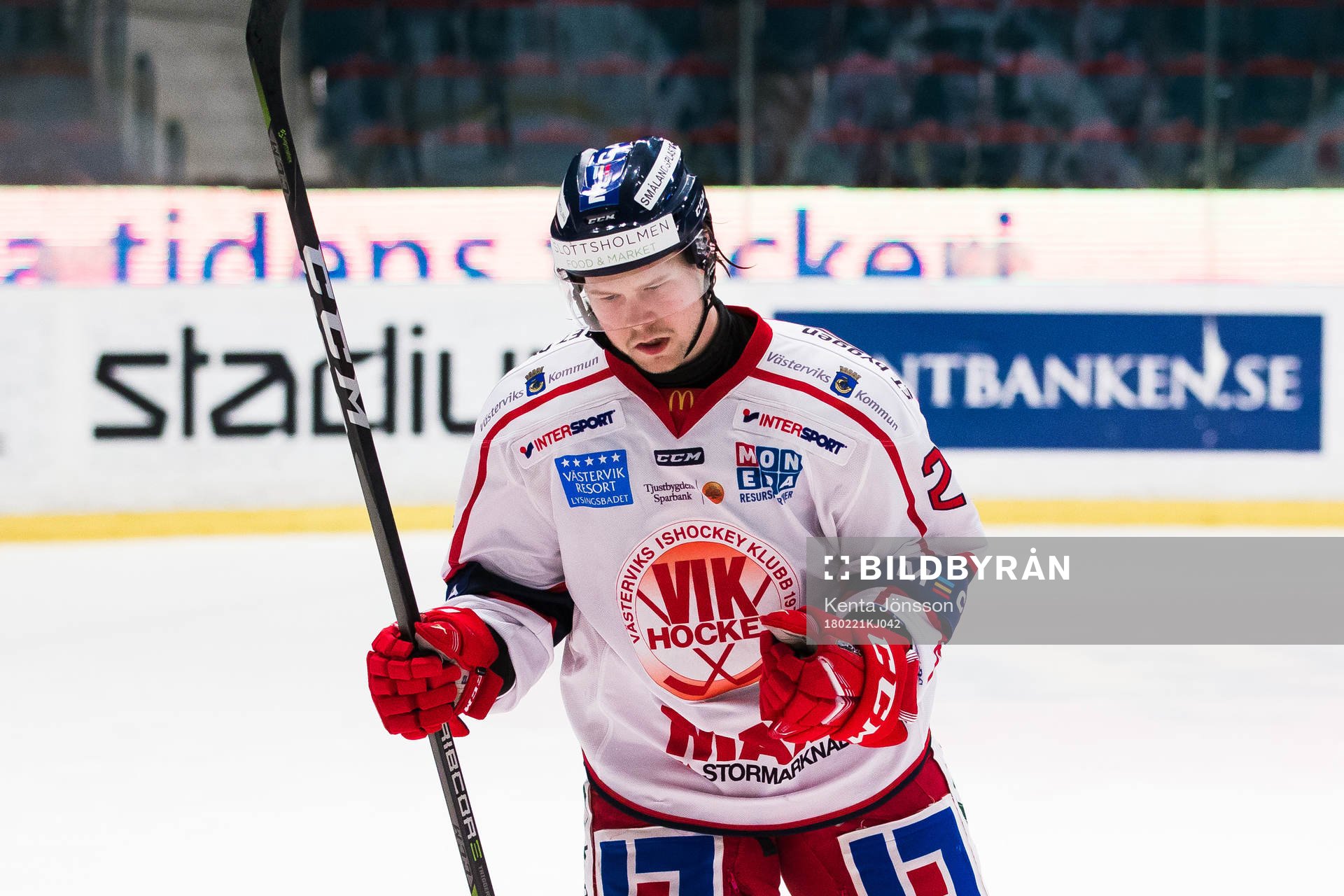 Västerviks Victor Öhman jublar