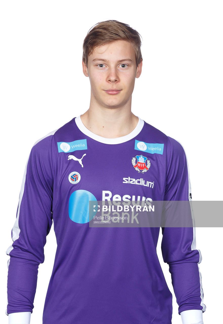 Helsingborgs målvakt Alex Weijdrup