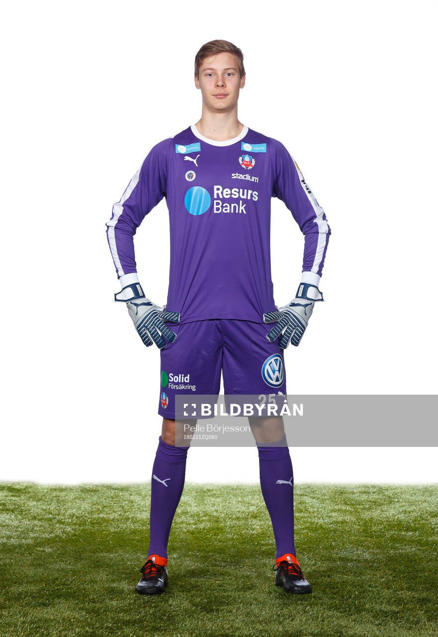 Helsingborgs målvakt Alex Weijdrup