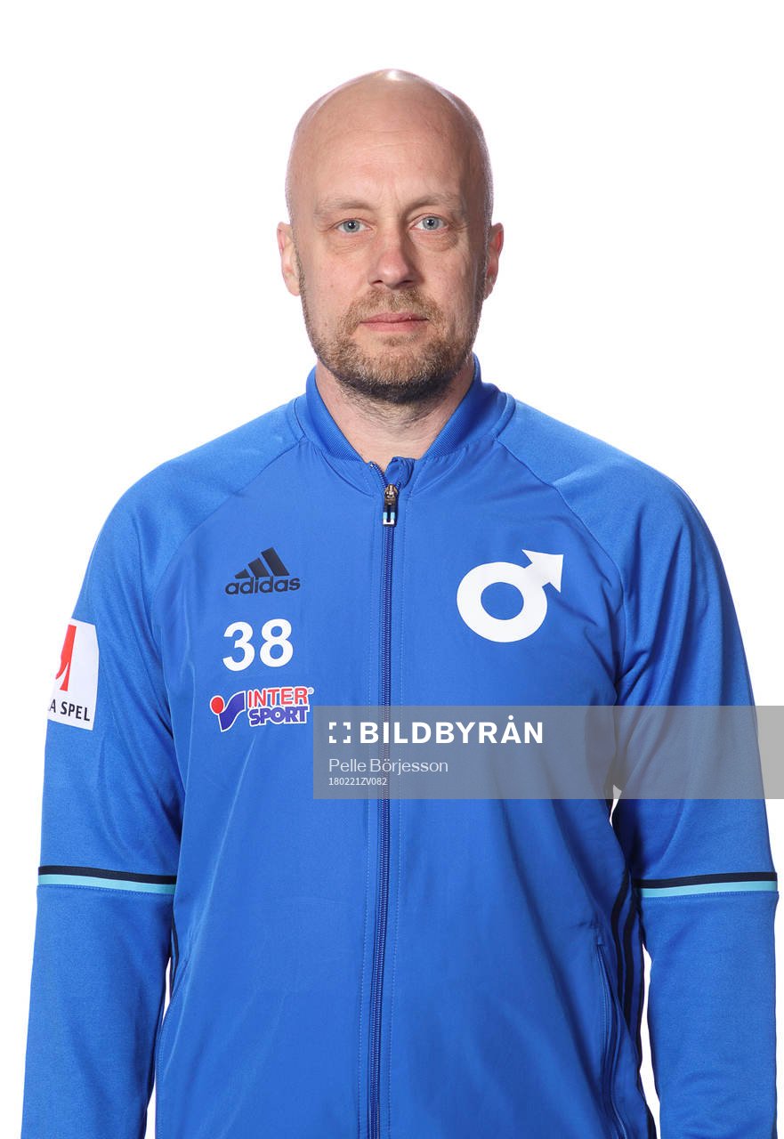 Degerfors målvaktstränare Jonas Skyllkvist poserar för ett porträtt den 21 februari 2018 i Degerfors.