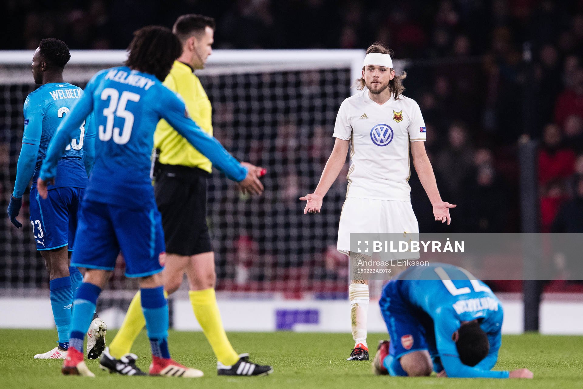 Östersunds Tom Pettersson reagerar