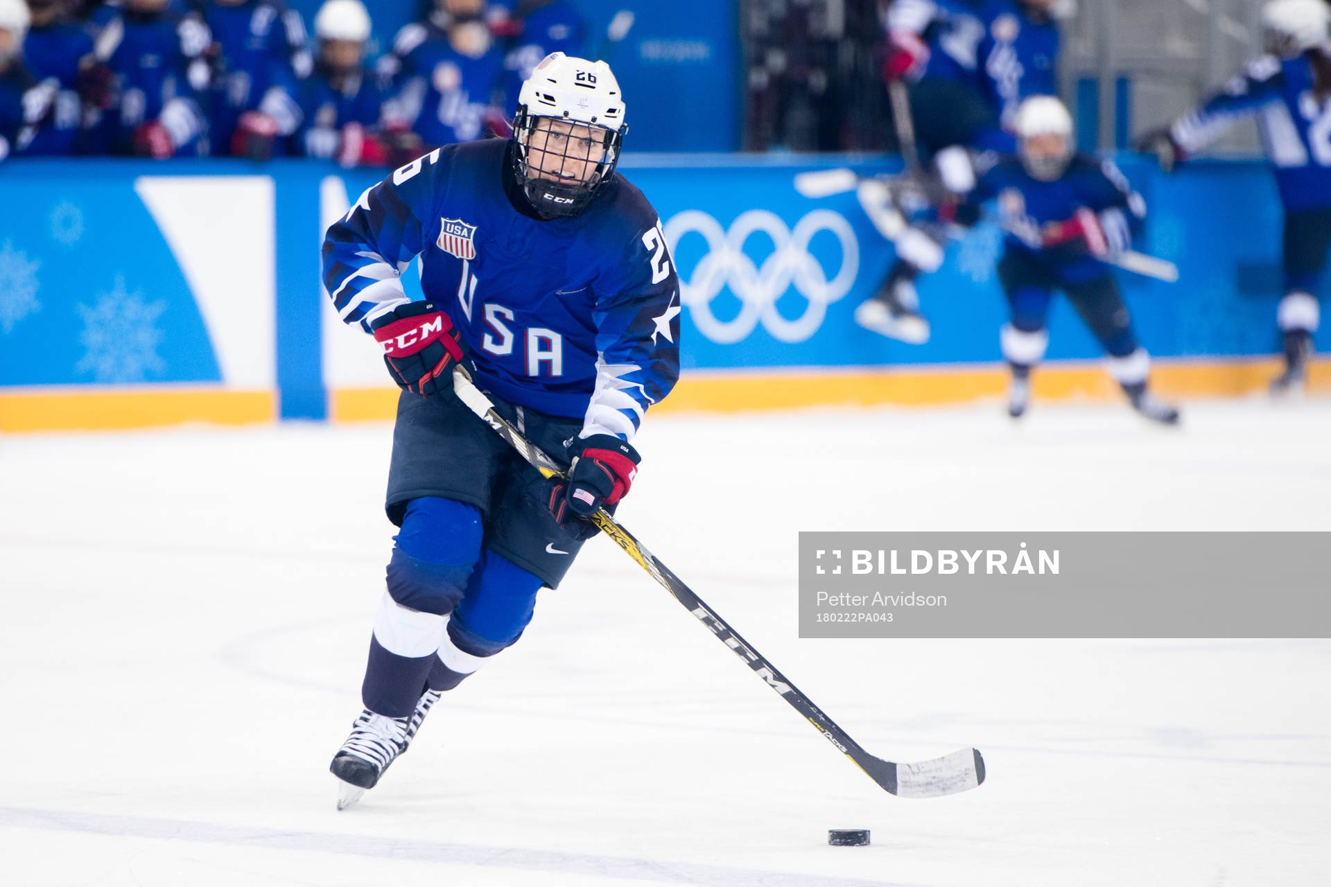 Kendall Coyne of USA
