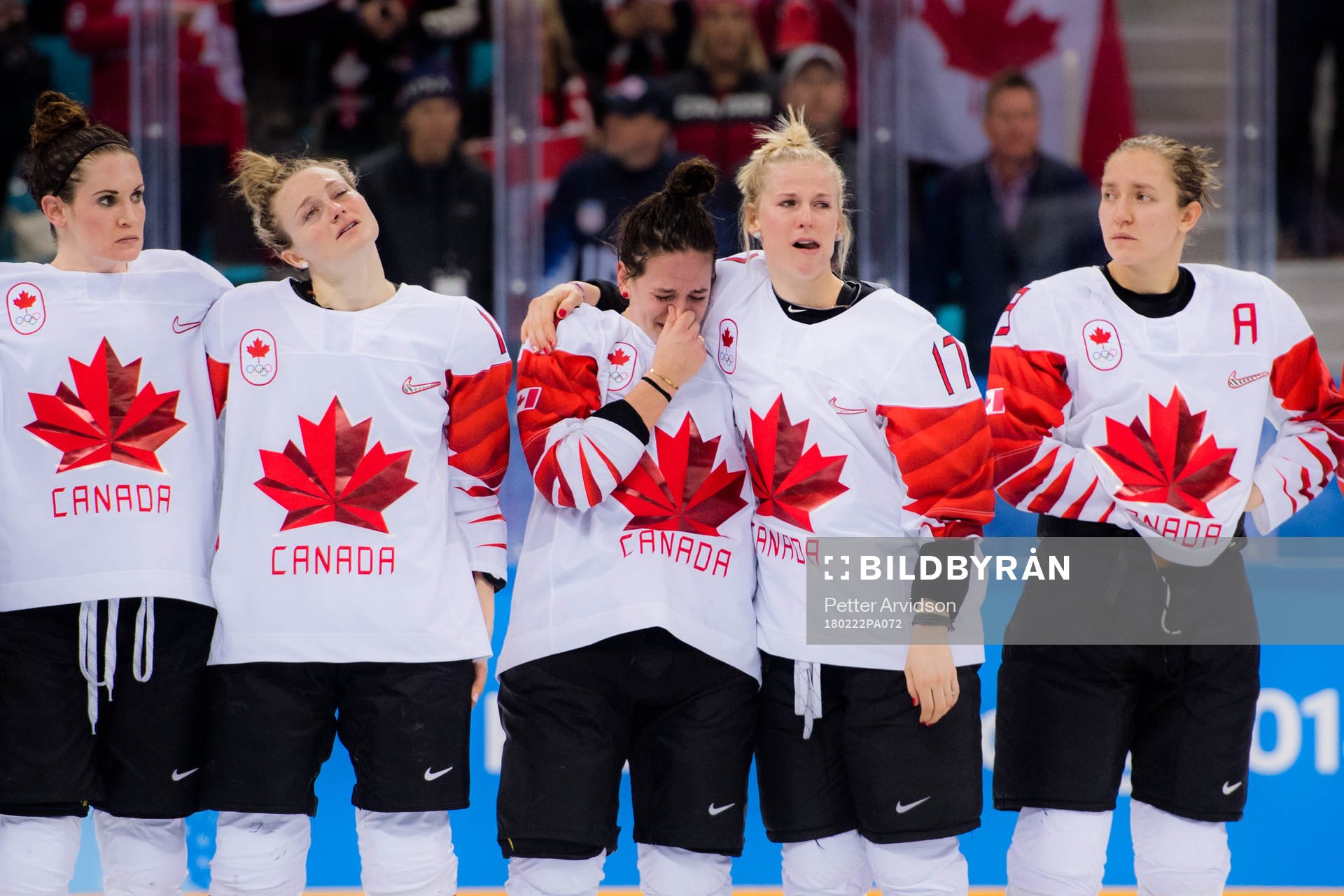 Team Canada looks dejected