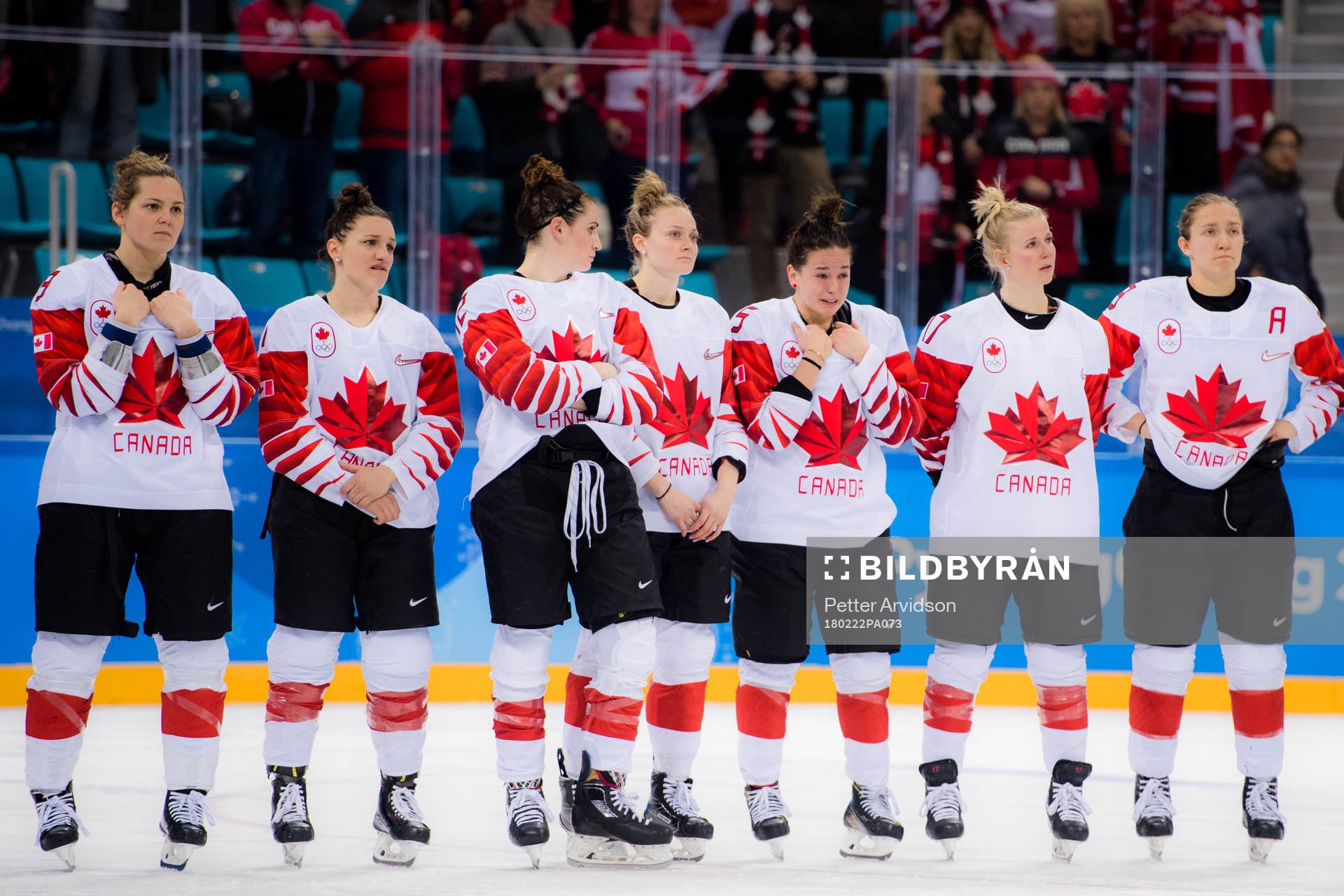 Team Canada looks dejected