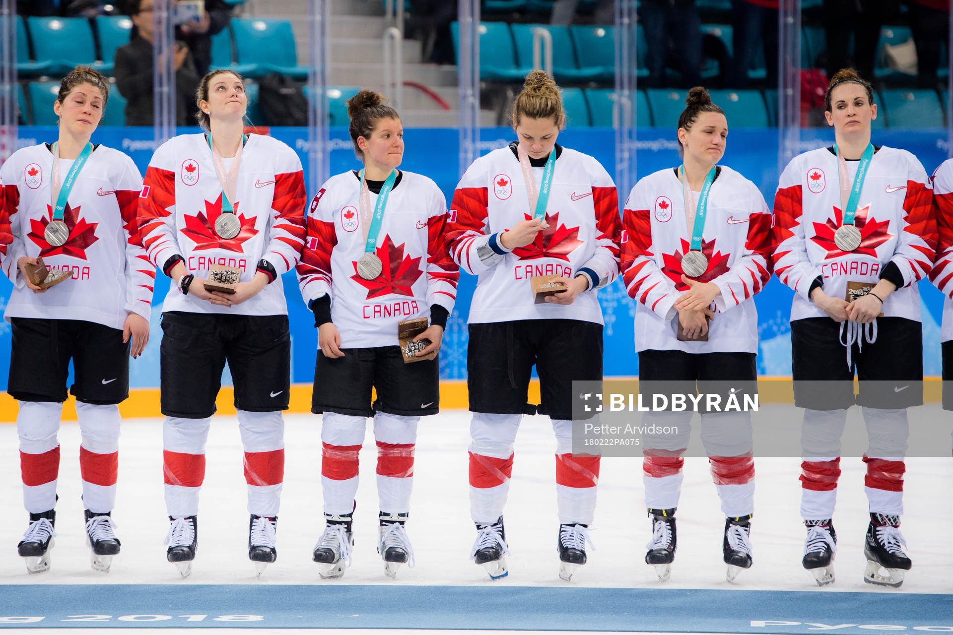 Team Canada looks dejected