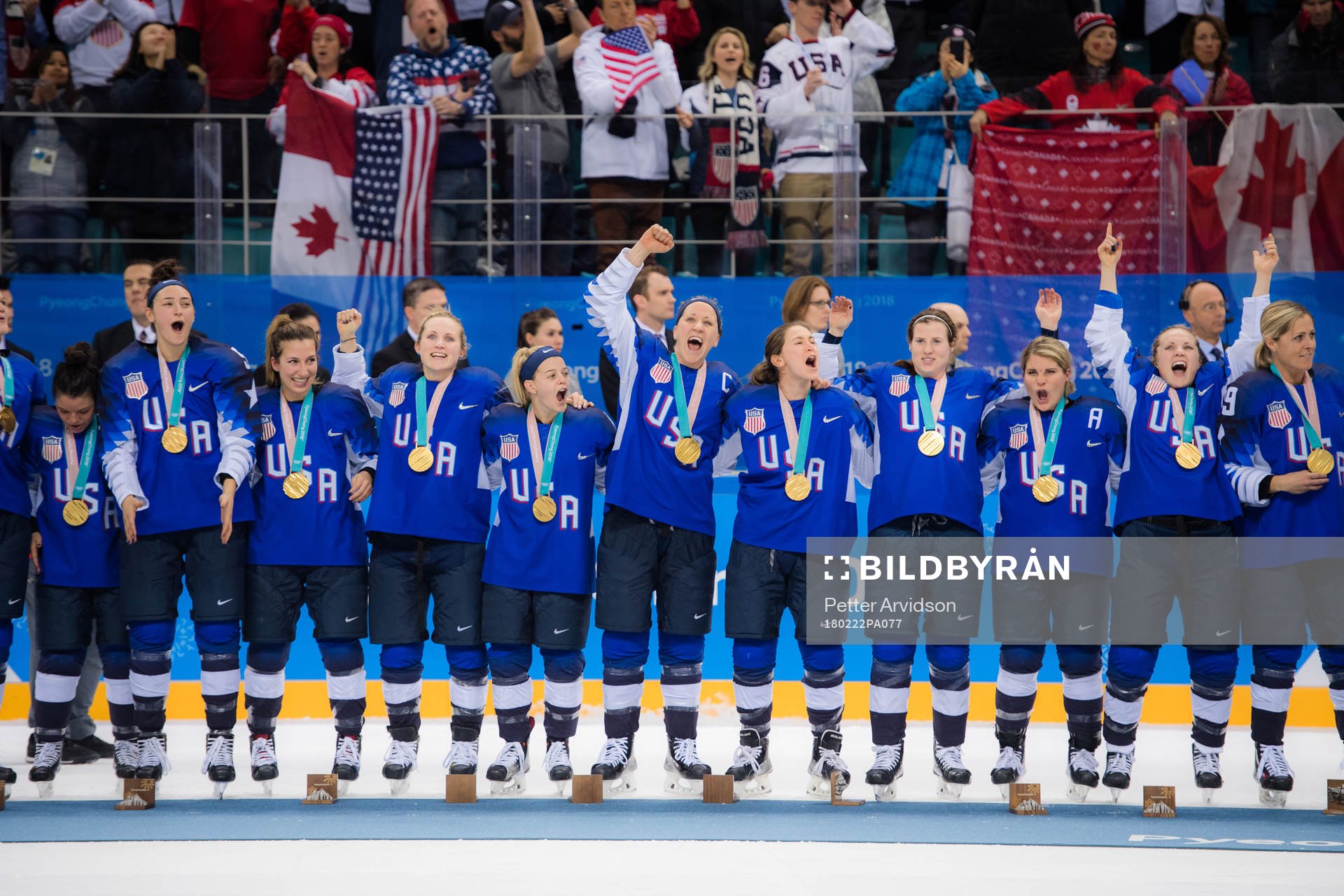 Team USA celebrates