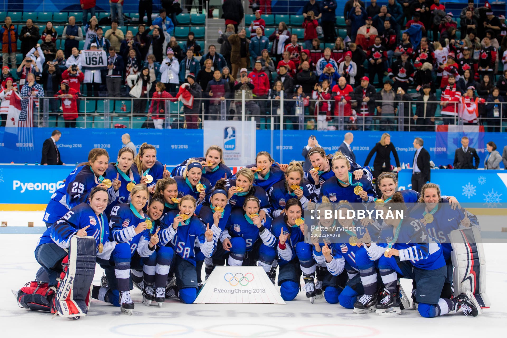 Team USA celebrates