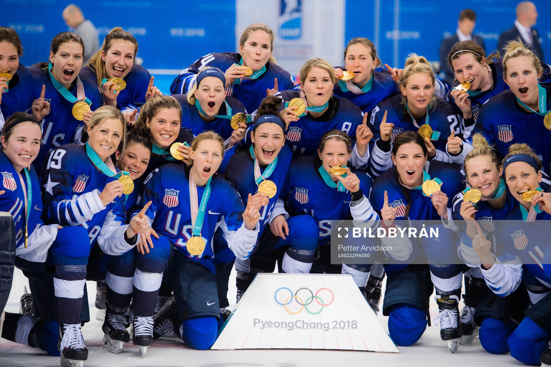 Team USA celebrates