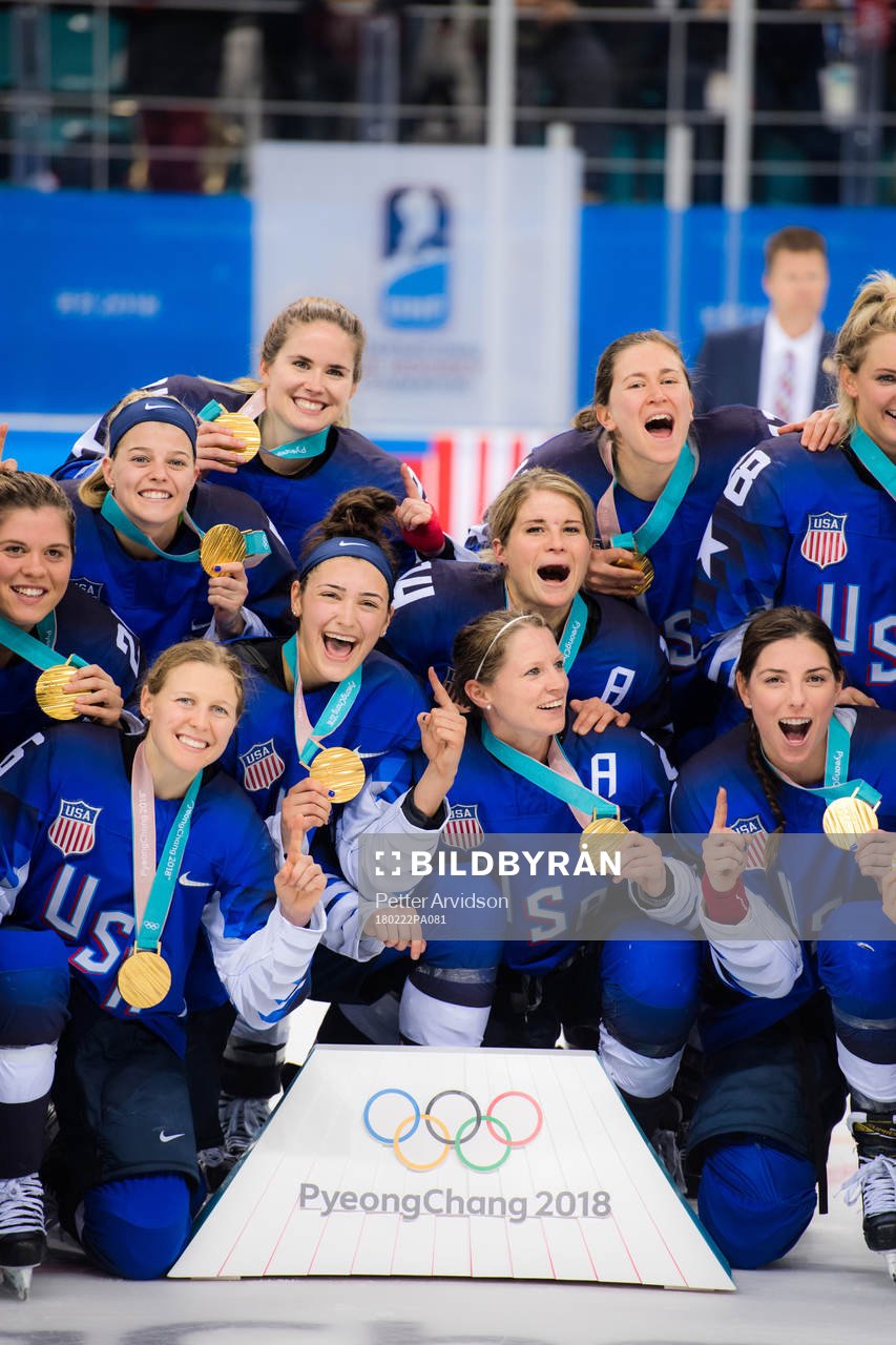Team USA celebrates