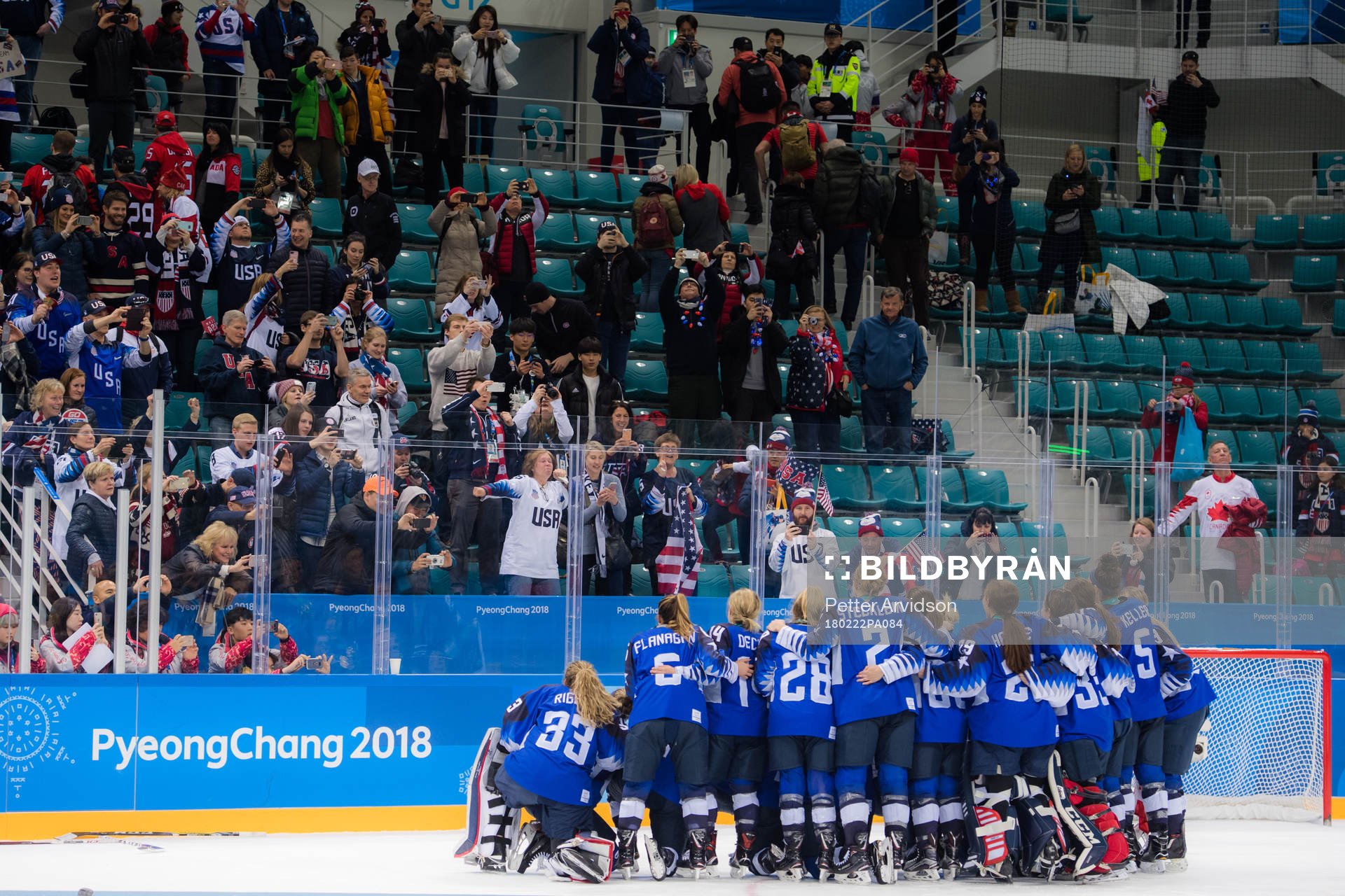 Team USA celebrates