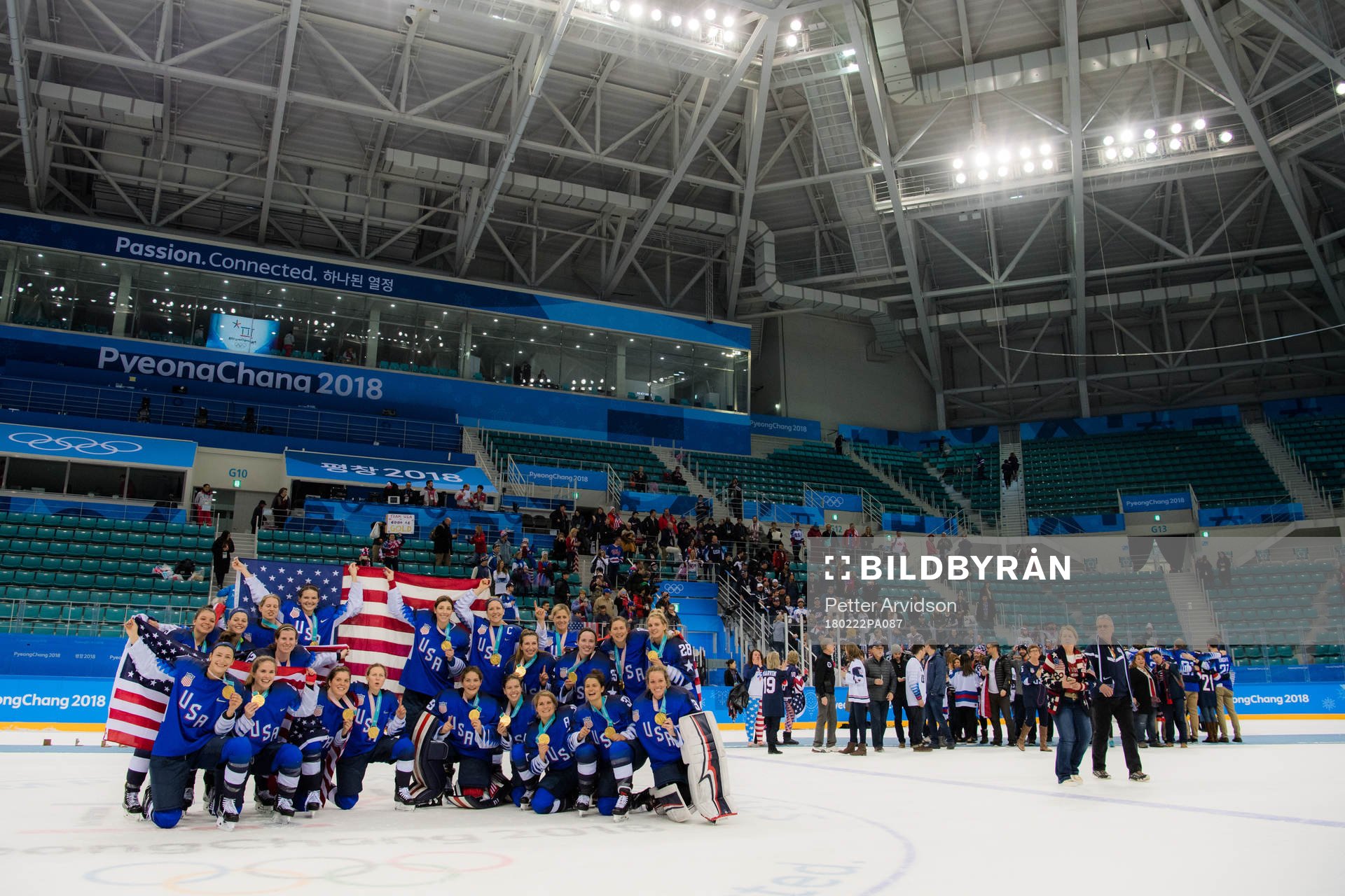 Team USA celebrates