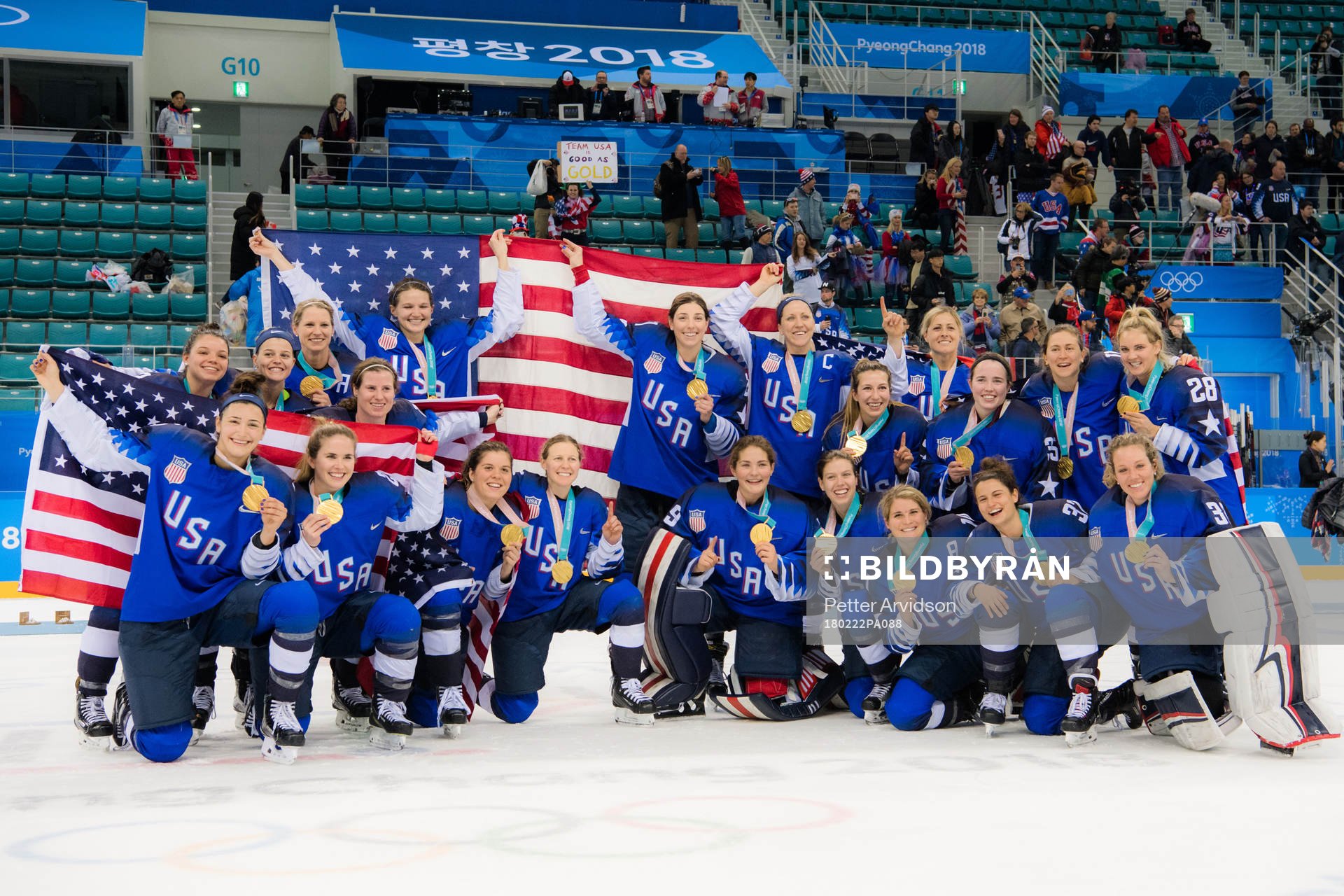 Team USA celebrates