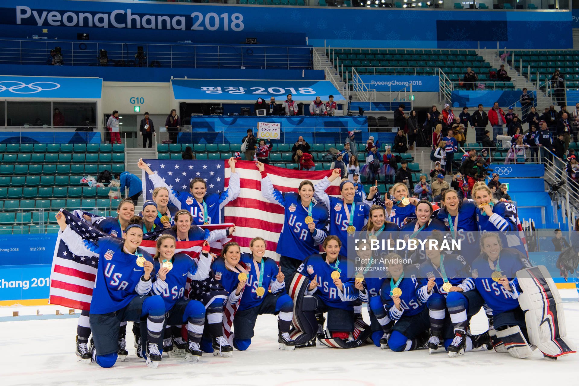 Team USA celebrates
