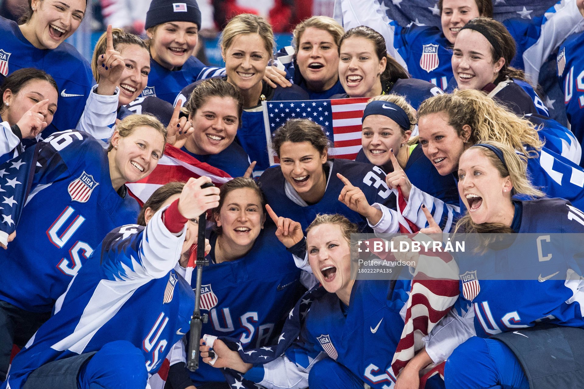 Team USA celebrates