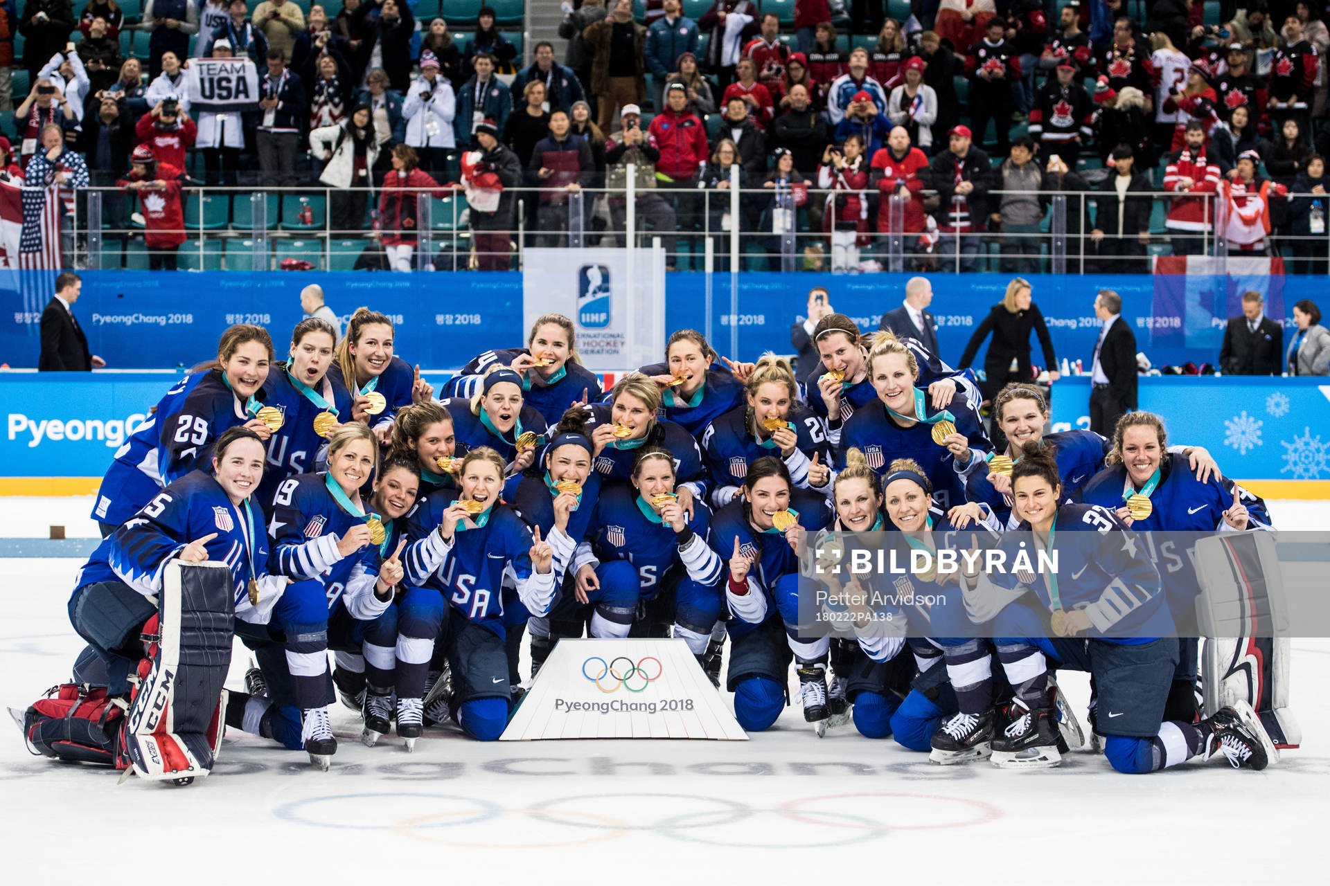 Team USA celebrates
