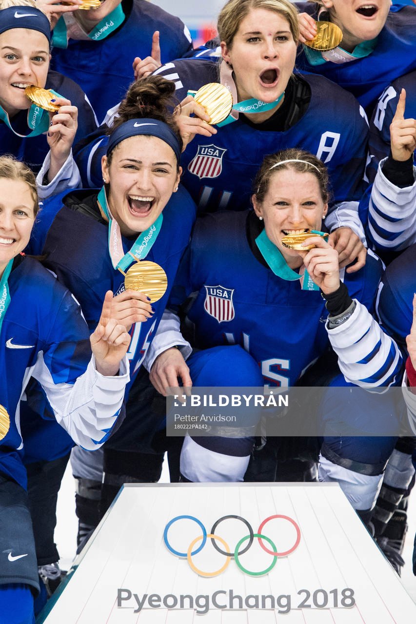 Team USA celebrates