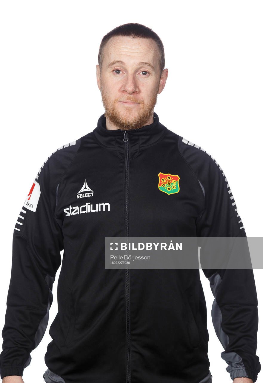 GAIS fystränare Conor Mc Donagh poserar för ett porträtt den 22 februari 2018 i Göteborg.