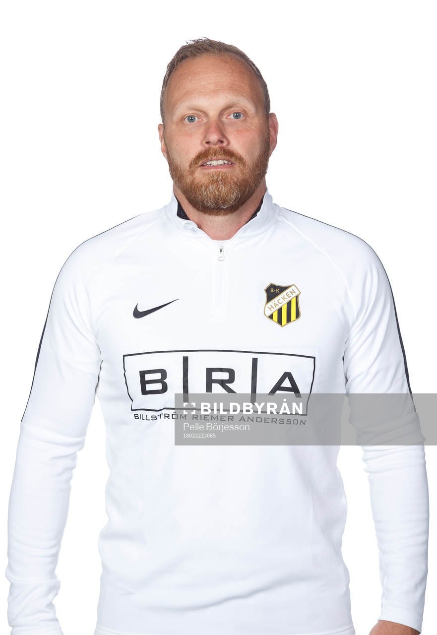 Häckens fystränare Nicklas Möller